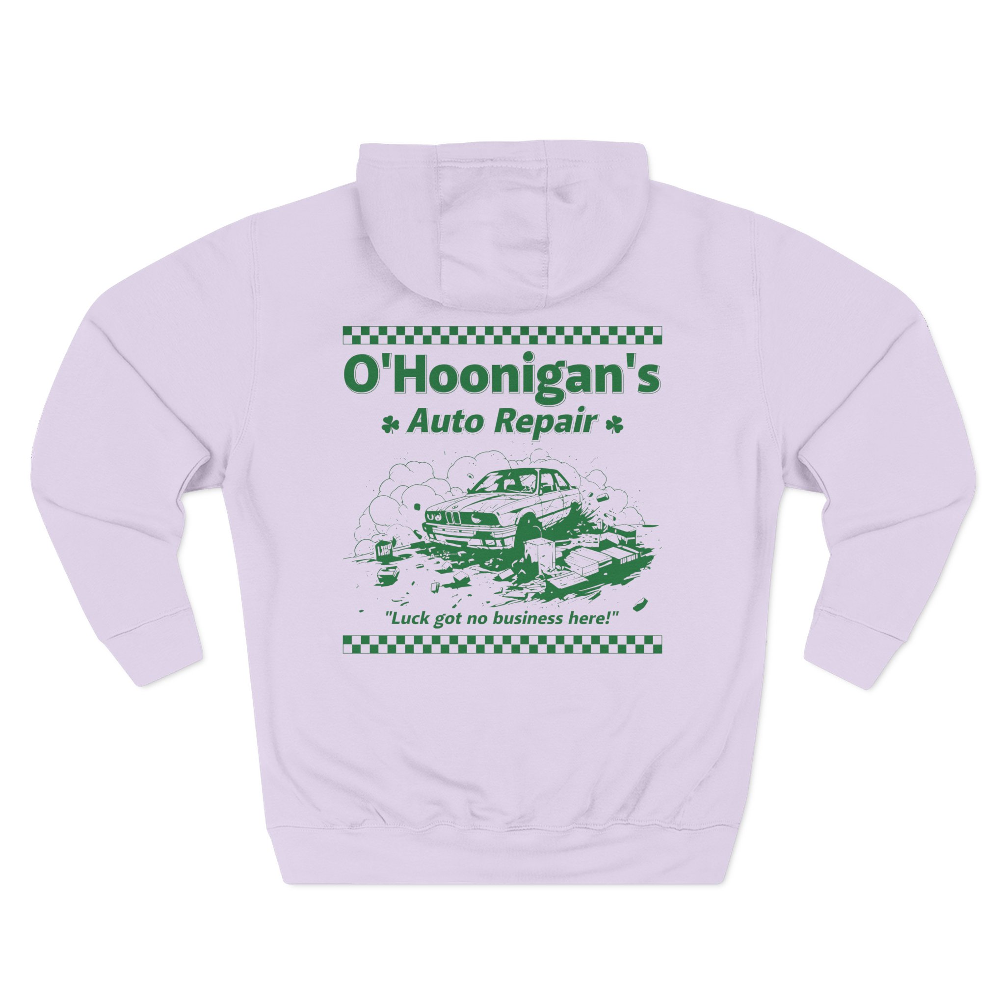 Ken Block Hoonigan O'hoonigans Three-Panel Fleece Hoodie