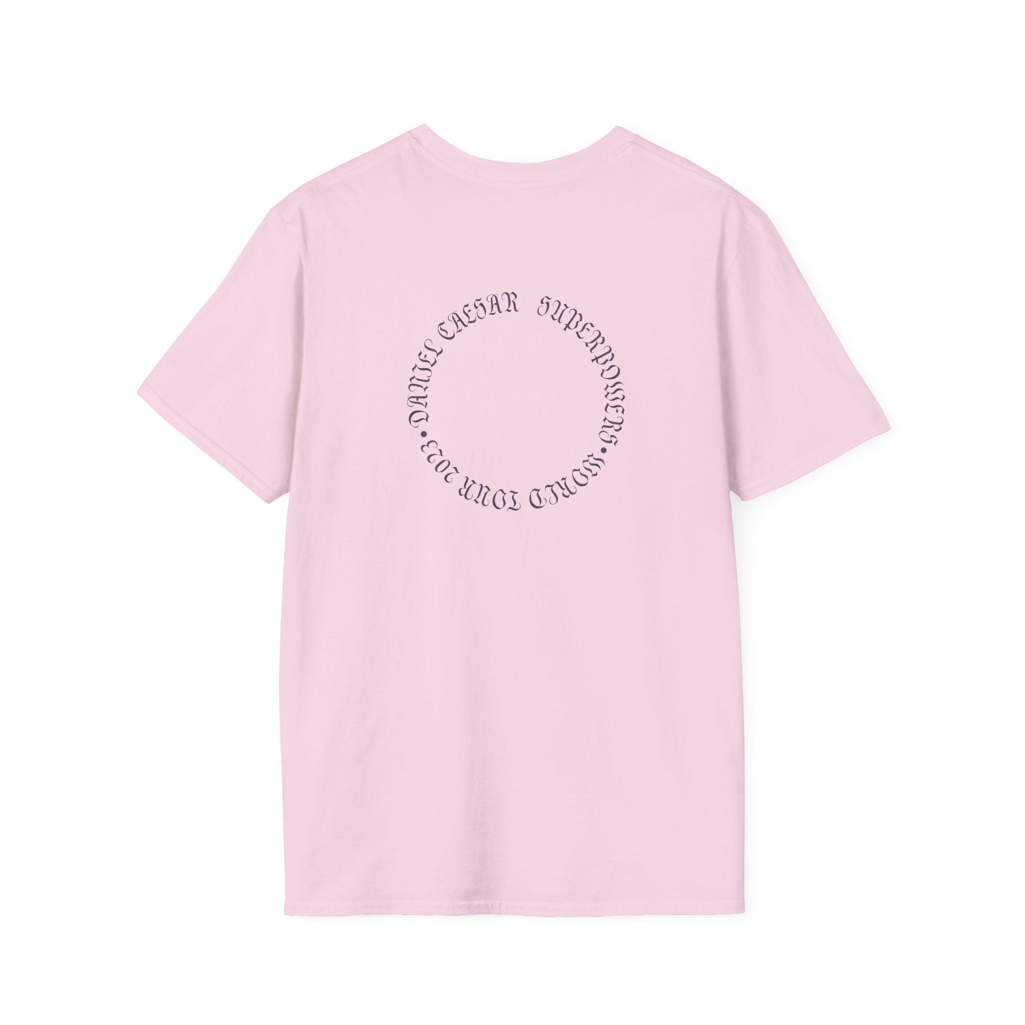 Daniel Caesar Superpowers World Tour Unisex Softstyle T-Shirt