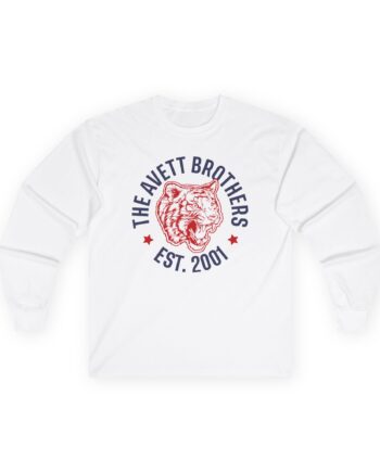 Avett Brothers Tiger Raglan Unisex Ultra Cotton Long Sleeve Tee