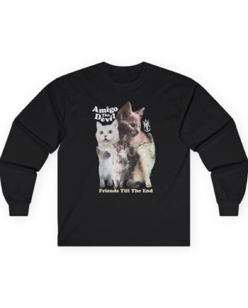Amigo the Devil  Too Many Puppies Unisex Ultra Cotton Long Sleeve Tee