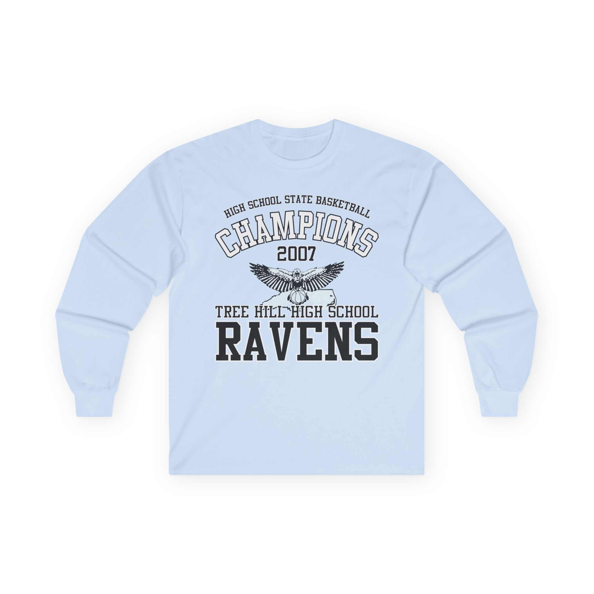 Tree Hill Ravens High School Champions One Tree Hill Unisex Ultra Cotton Long Sleeve Tee
