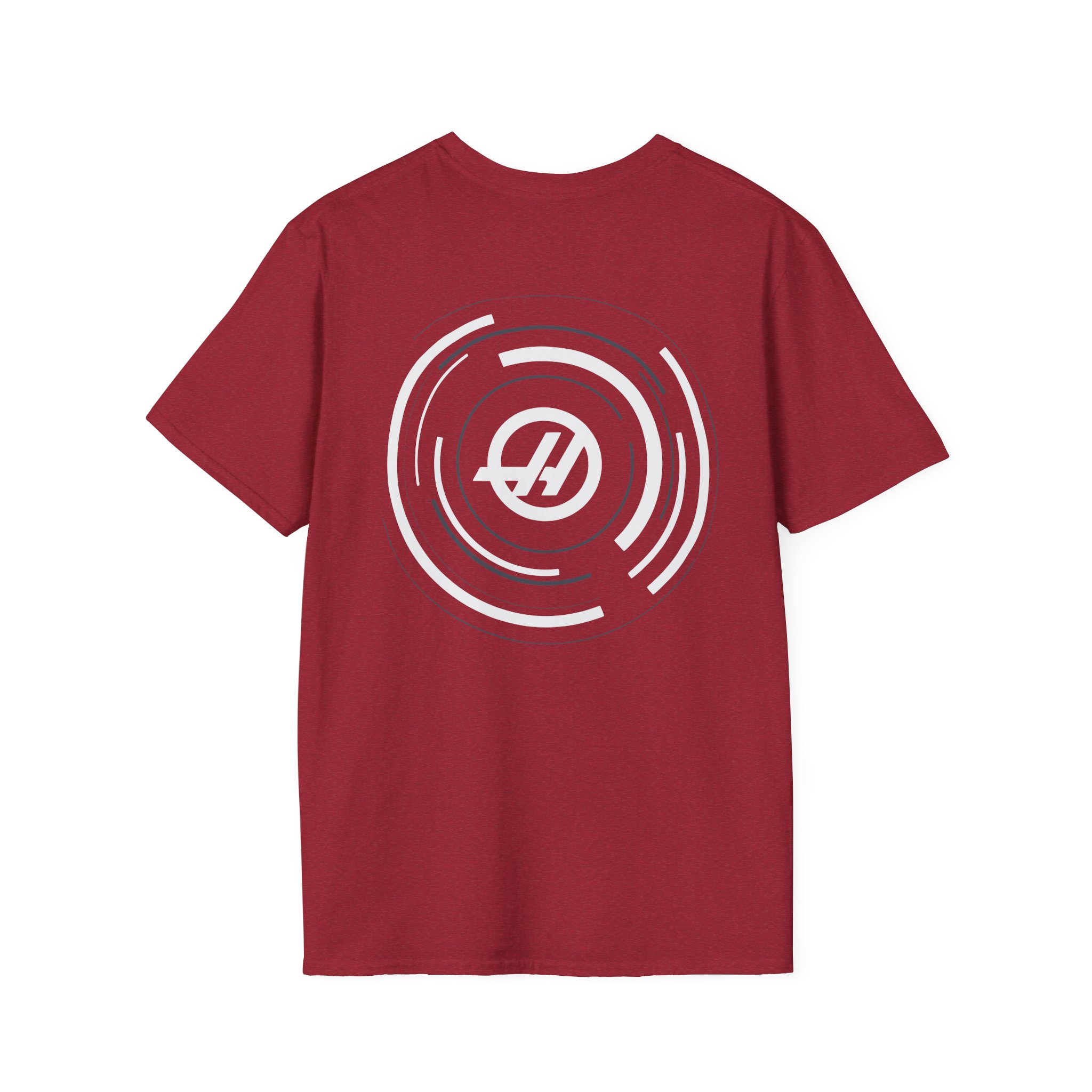 Haas F1 Dynamic Roundel Unisex Softstyle T-Shirt