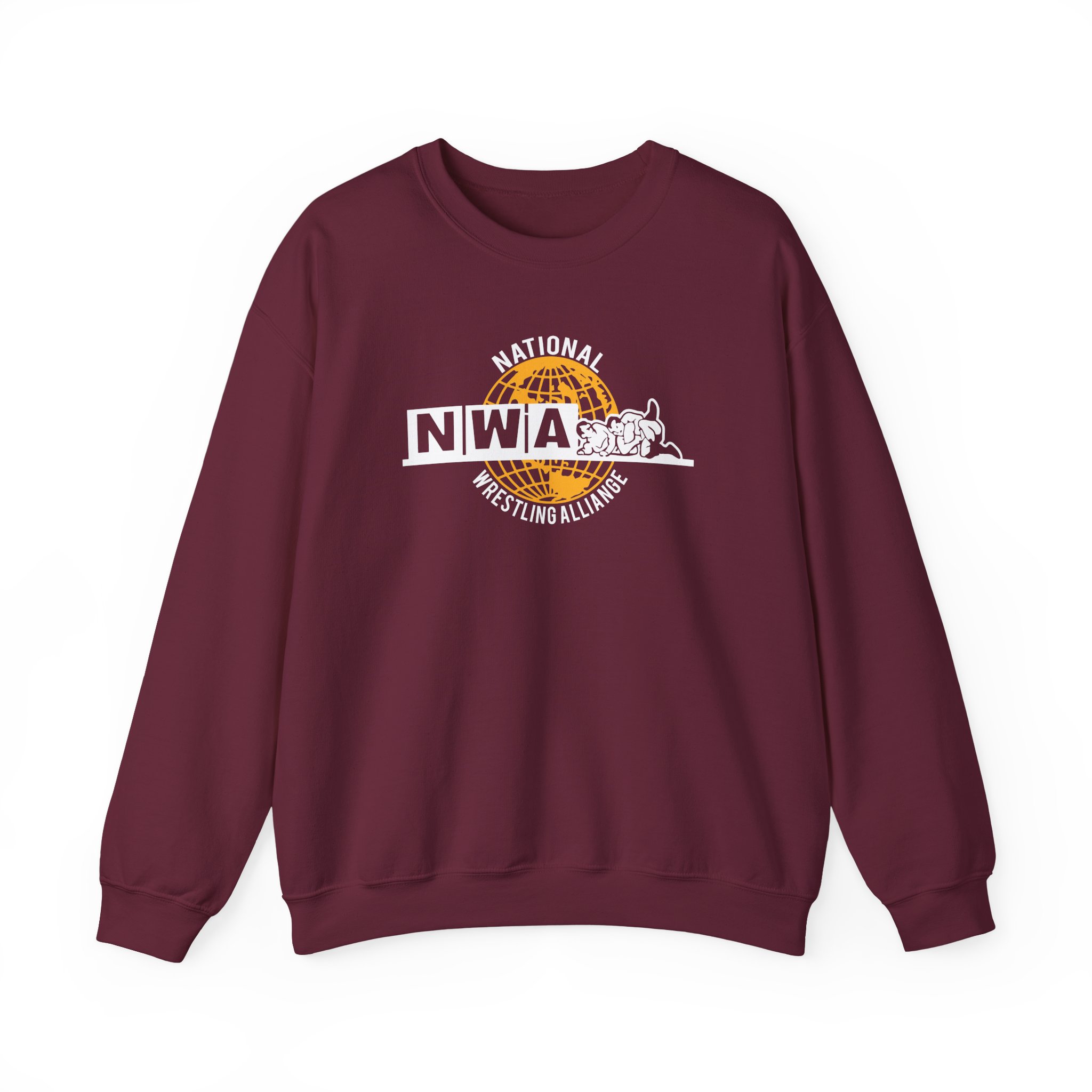 NWA National Wrestling Alliance Unisex Heavy Blendâ„¢ Crewneck Sweatshirt