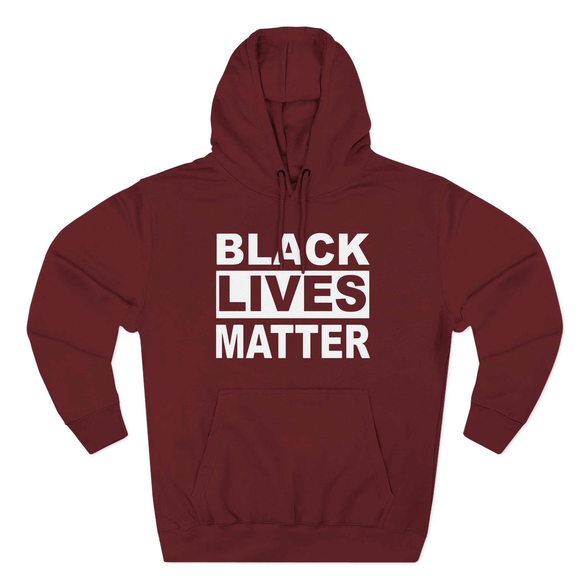 Julien Solomita Black Lives Matter Three-Panel Fleece Hoodie