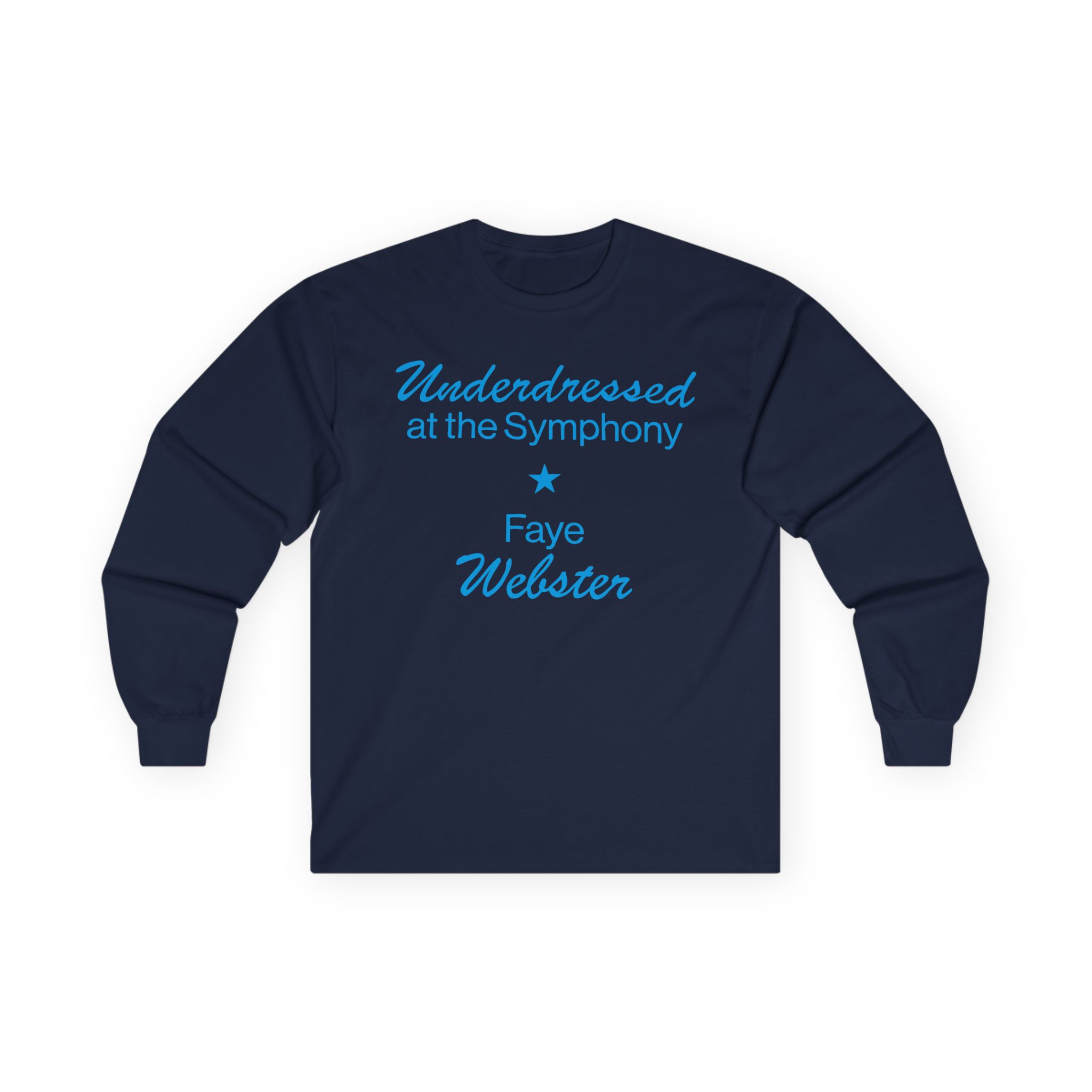 Faye Webster Underdressed at the Symphony 2024 Tour Unisex Ultra Cotton Long Sleeve Tee
