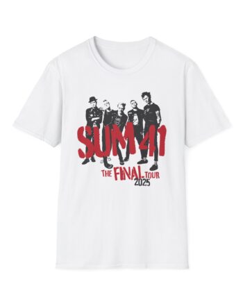 Sum 41 the Final Tour Unisex Softstyle T-Shirt