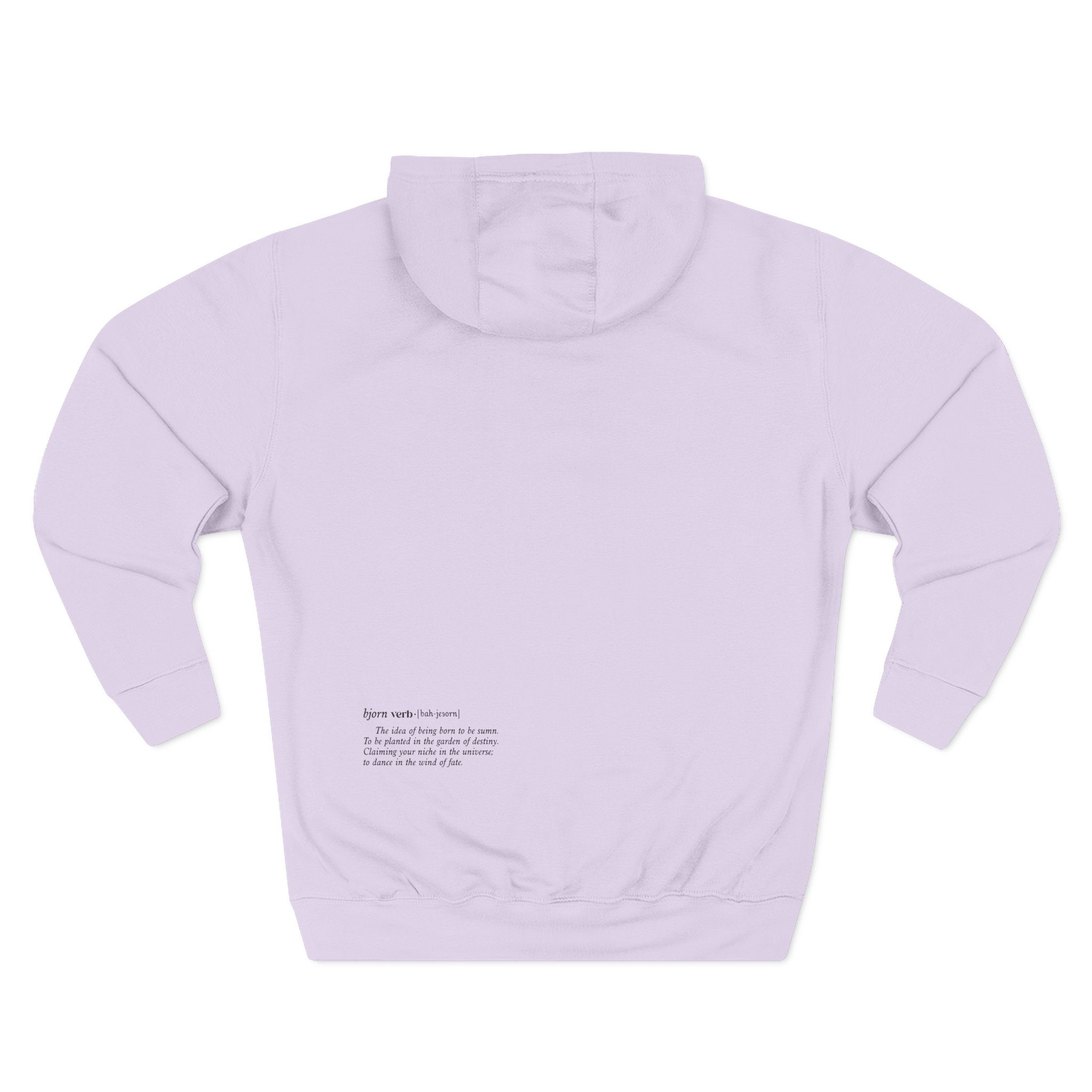 Smino Three-Panel Fleece Hoodie