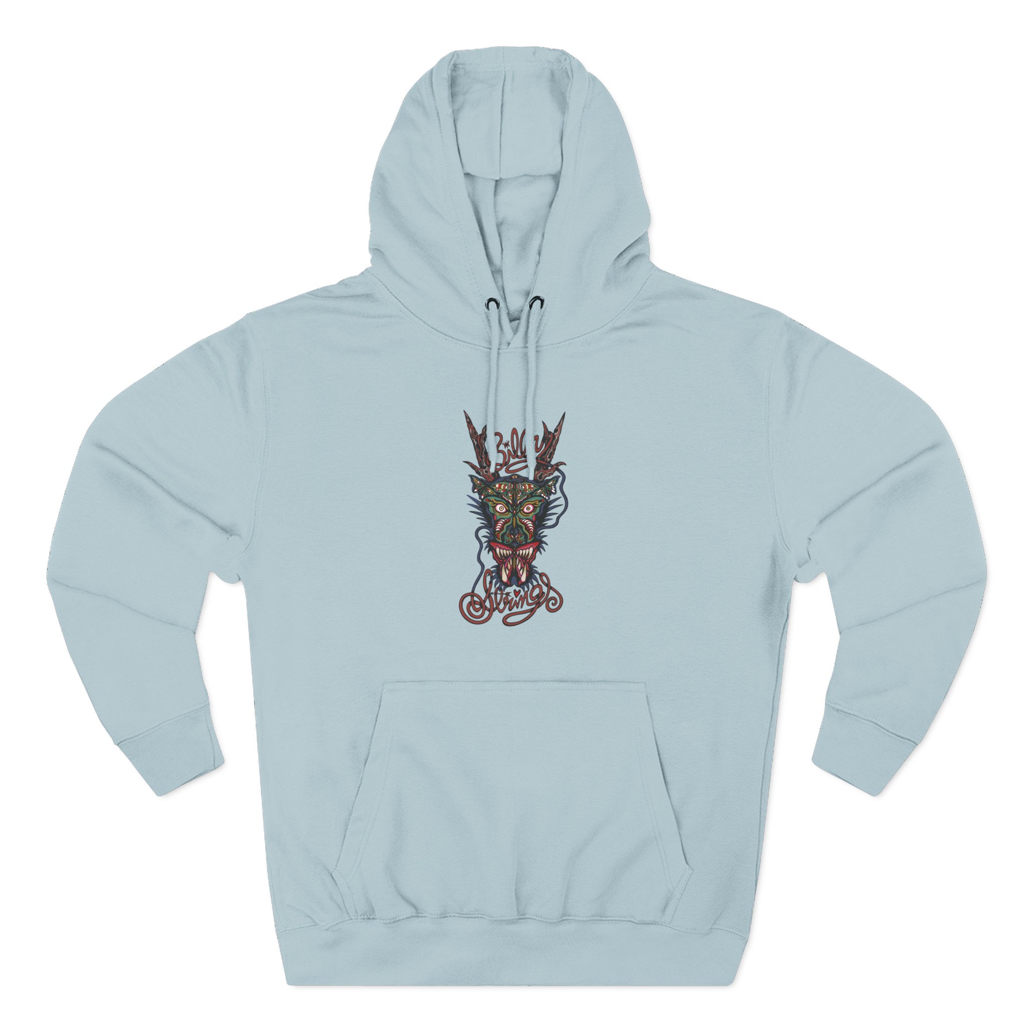 Billy Strings Butterfly Dragon Three-Panel Fleece Hoodie
