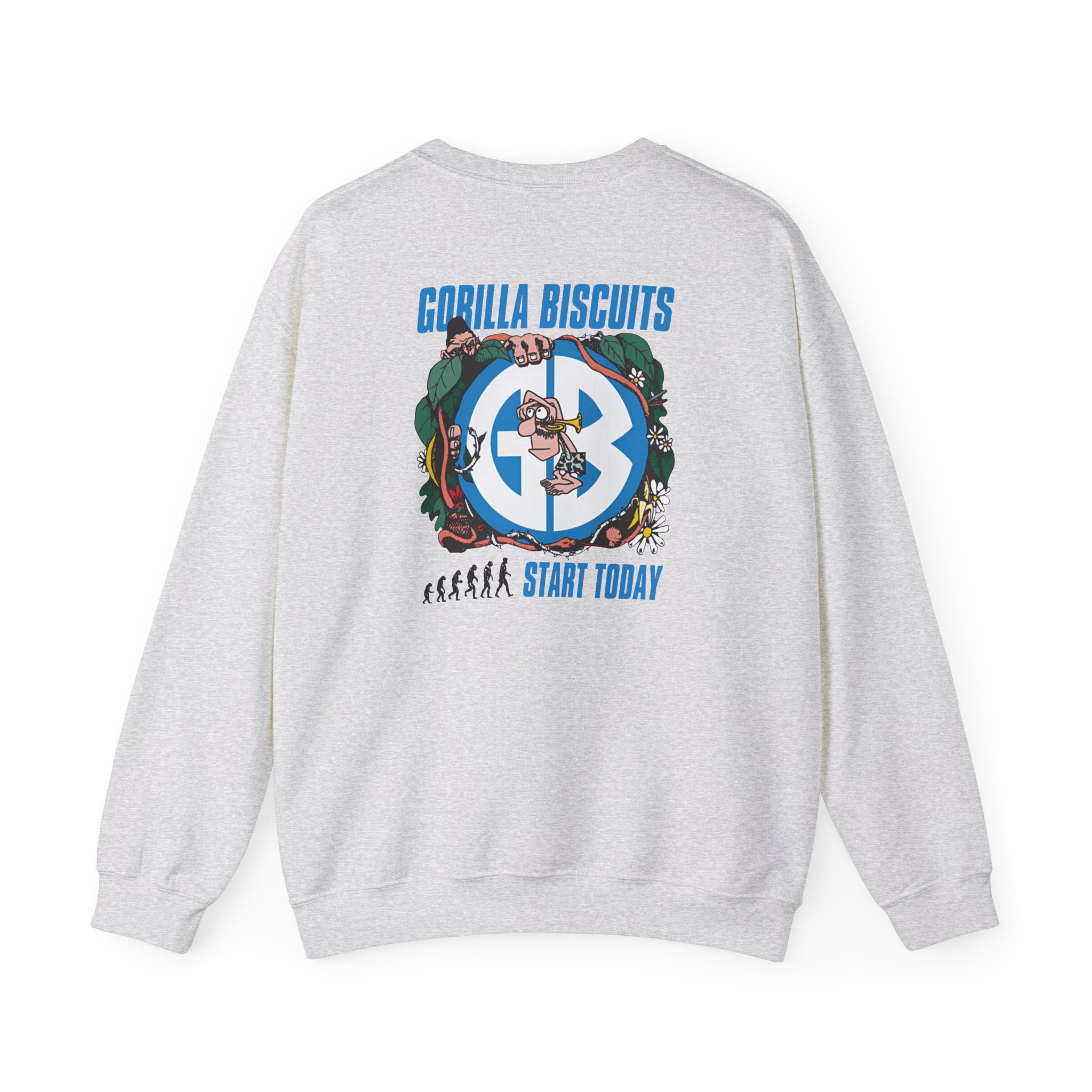 Gorilla Biscuits Jungle Unisex Heavy Blendâ„¢ Crewneck Sweatshirt