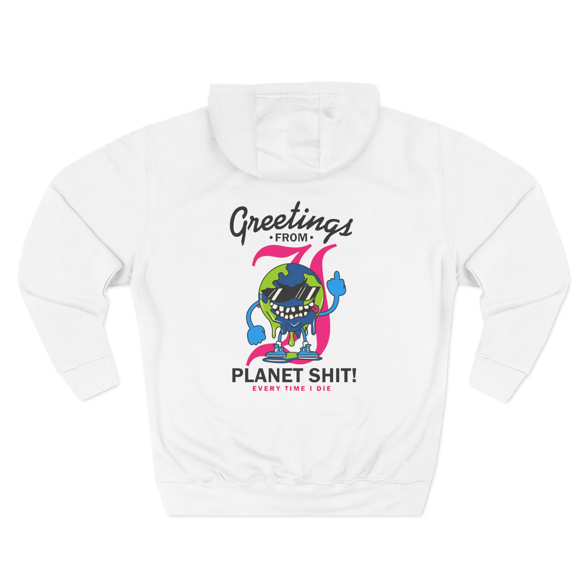 Every Time I Die Planet Three-panel Fleece Hoodie
