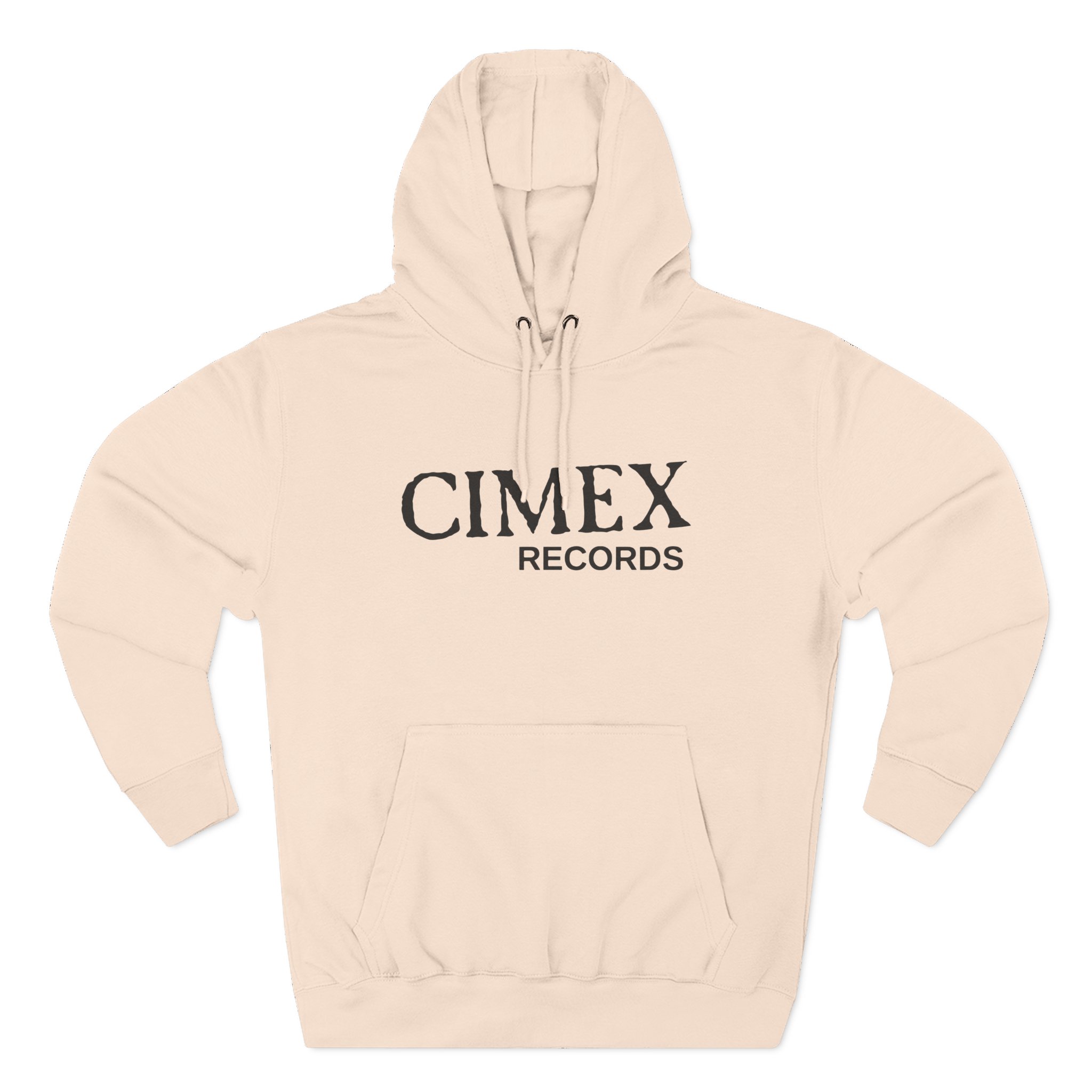 Anti Cimex Records Three-panel Fleece Hoodie