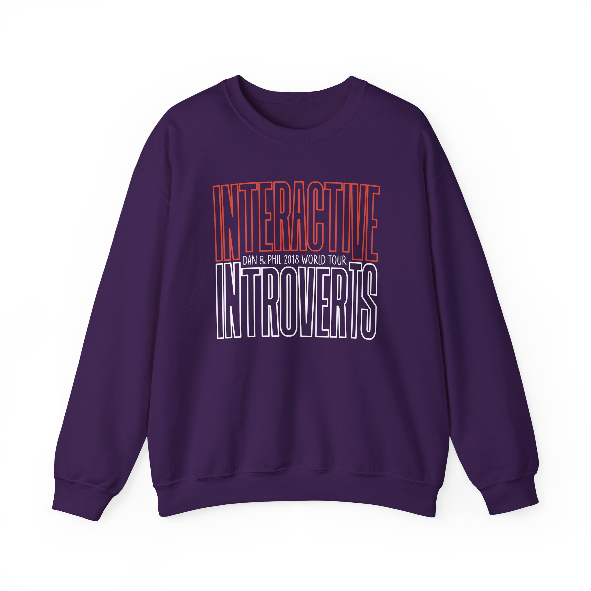 Dan and Phil Interactive Introverts Unisex Heavy Blendâ„¢ Crewneck Sweatshirt