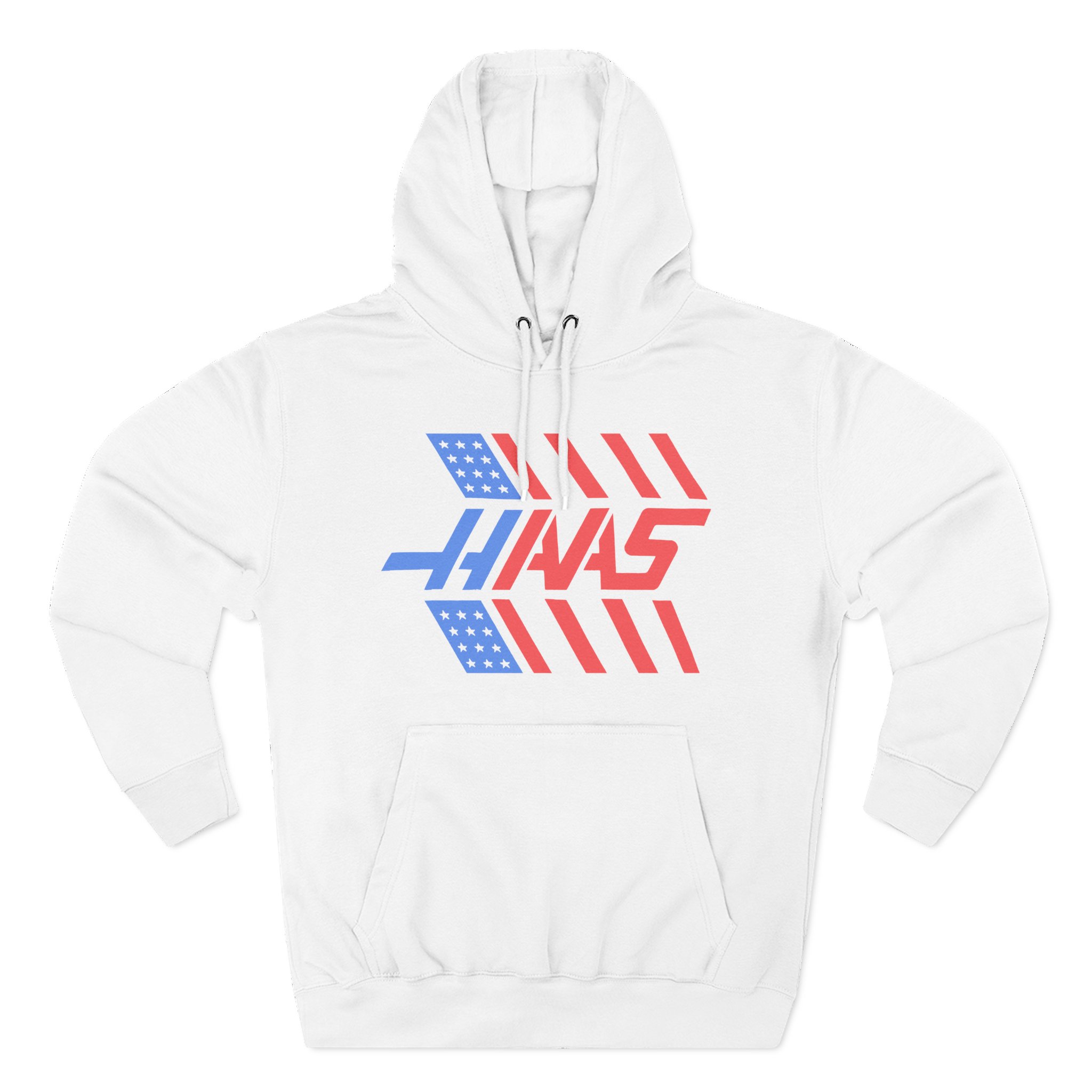 Haas F1 Stars and Stripes Three-Panel Fleece Hoodie