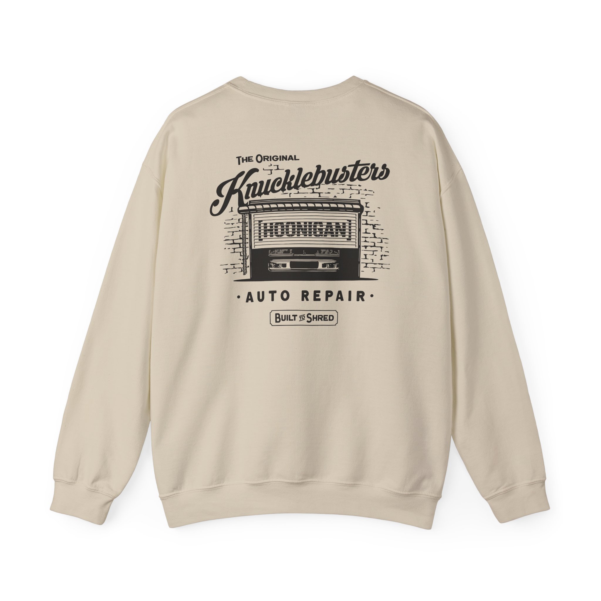 Ken Block Hoonigan Knucklebusters Auto Repair Unisex Heavy Blendâ„¢ Crewneck Sweatshirt