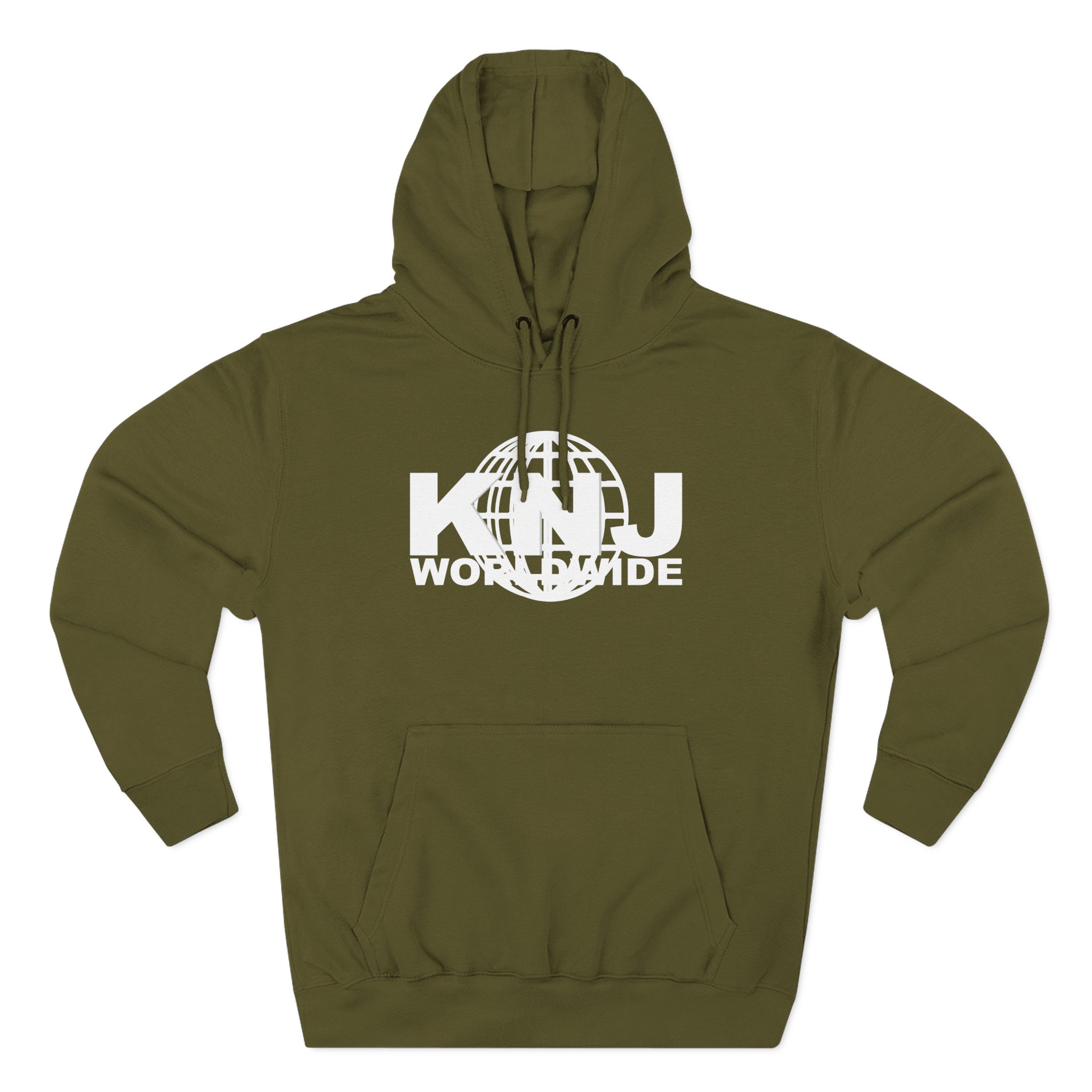 KNJ Worldwide Three-Panel Fleece Hoodie