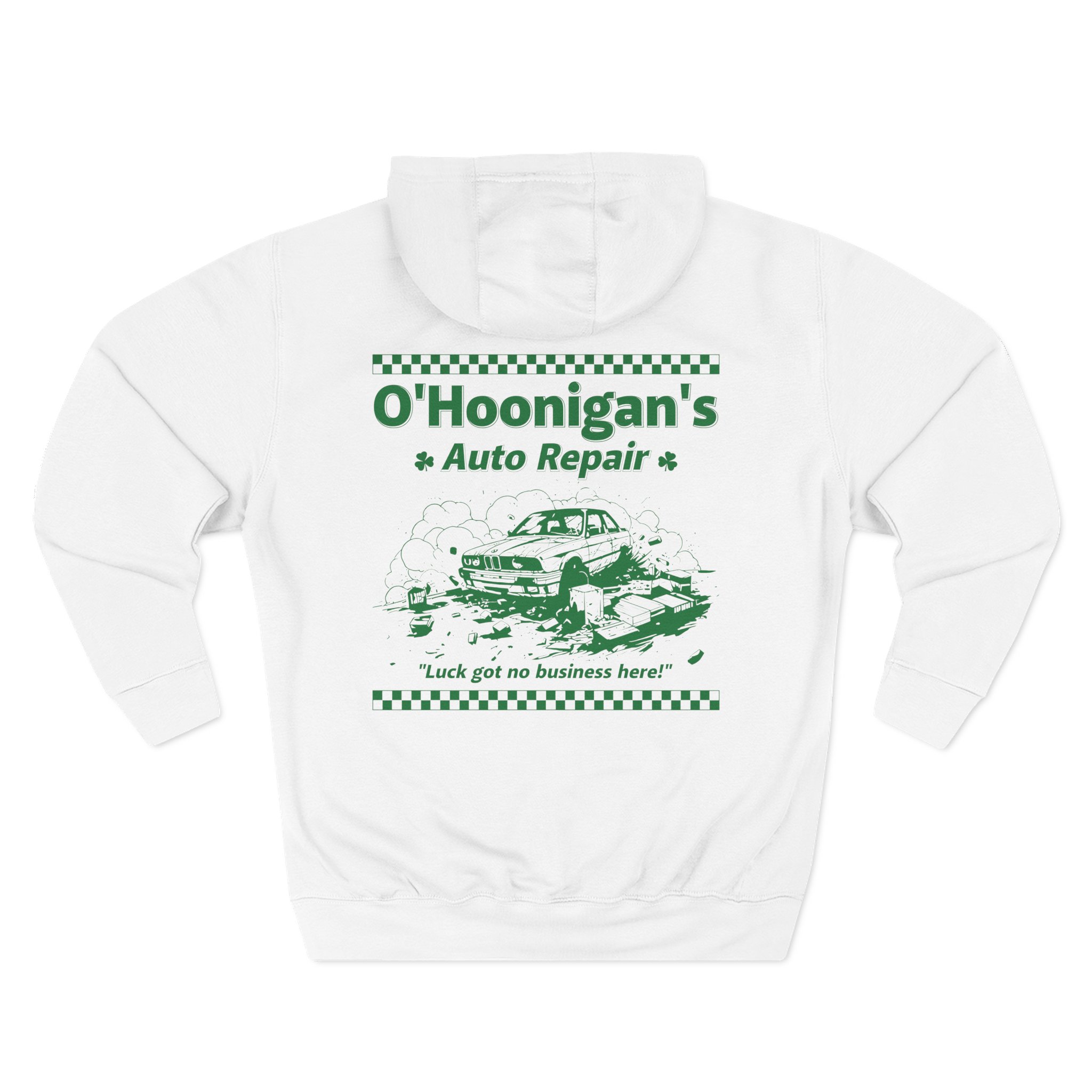 Ken Block Hoonigan O'hoonigans Three-Panel Fleece Hoodie