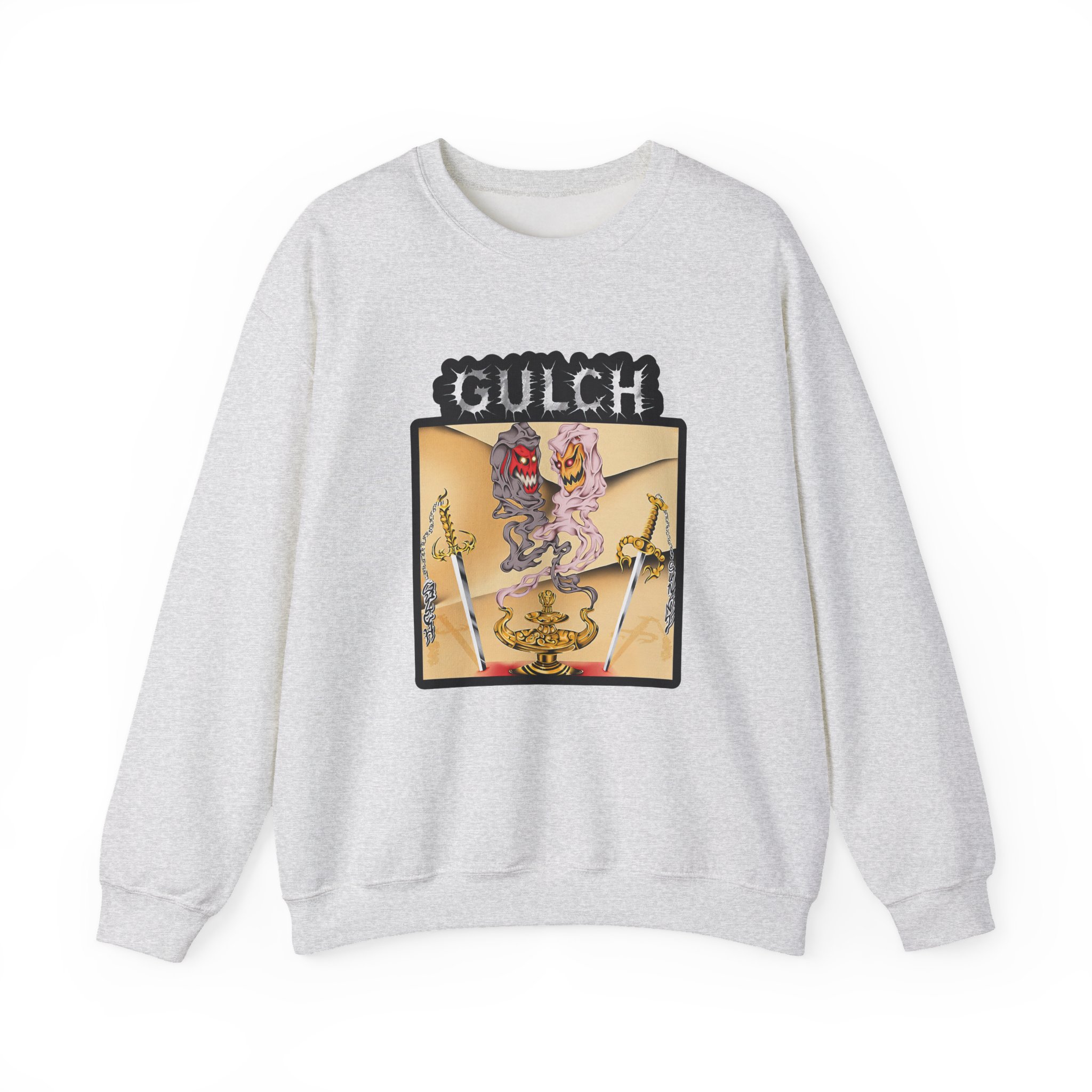 Gulch Music Art Unisex Heavy Blendâ„¢ Crewneck Sweatshirt