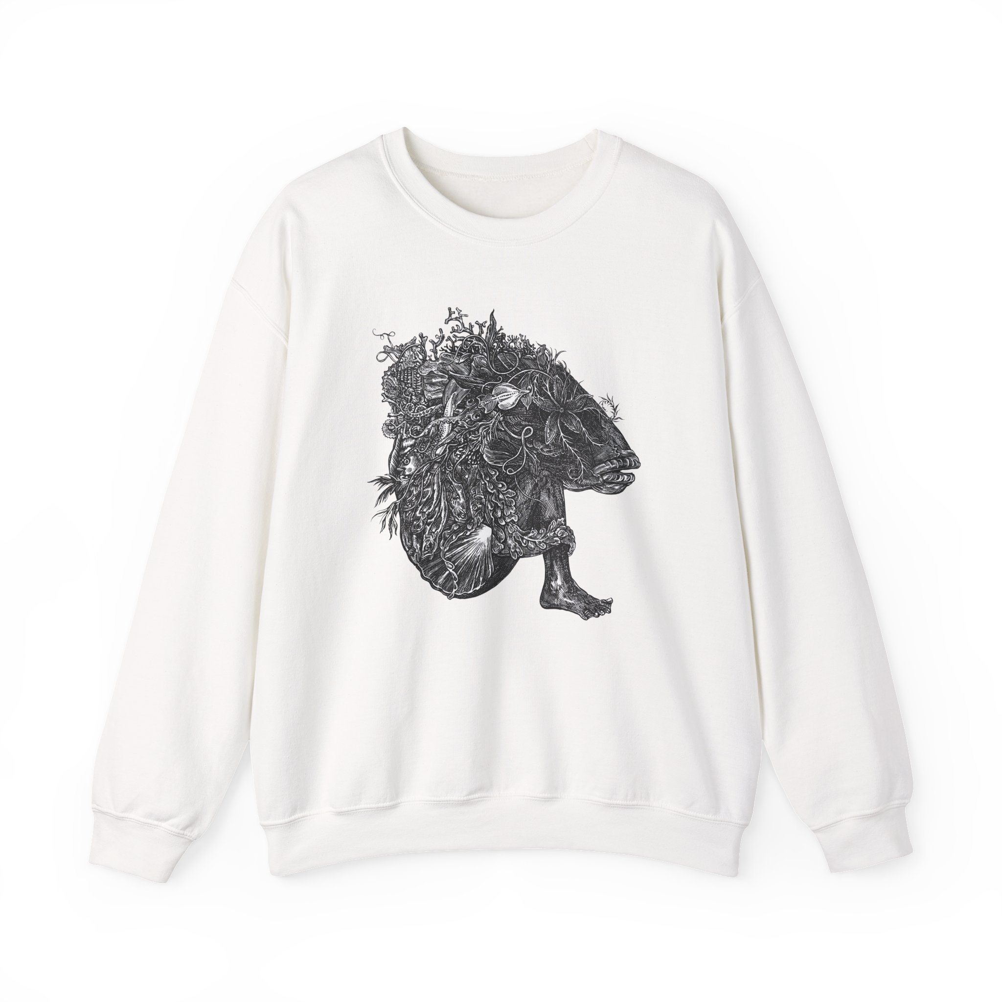 Kate Bush Fish People Unisex Heavy Blendâ„¢ Crewneck Sweatshirt