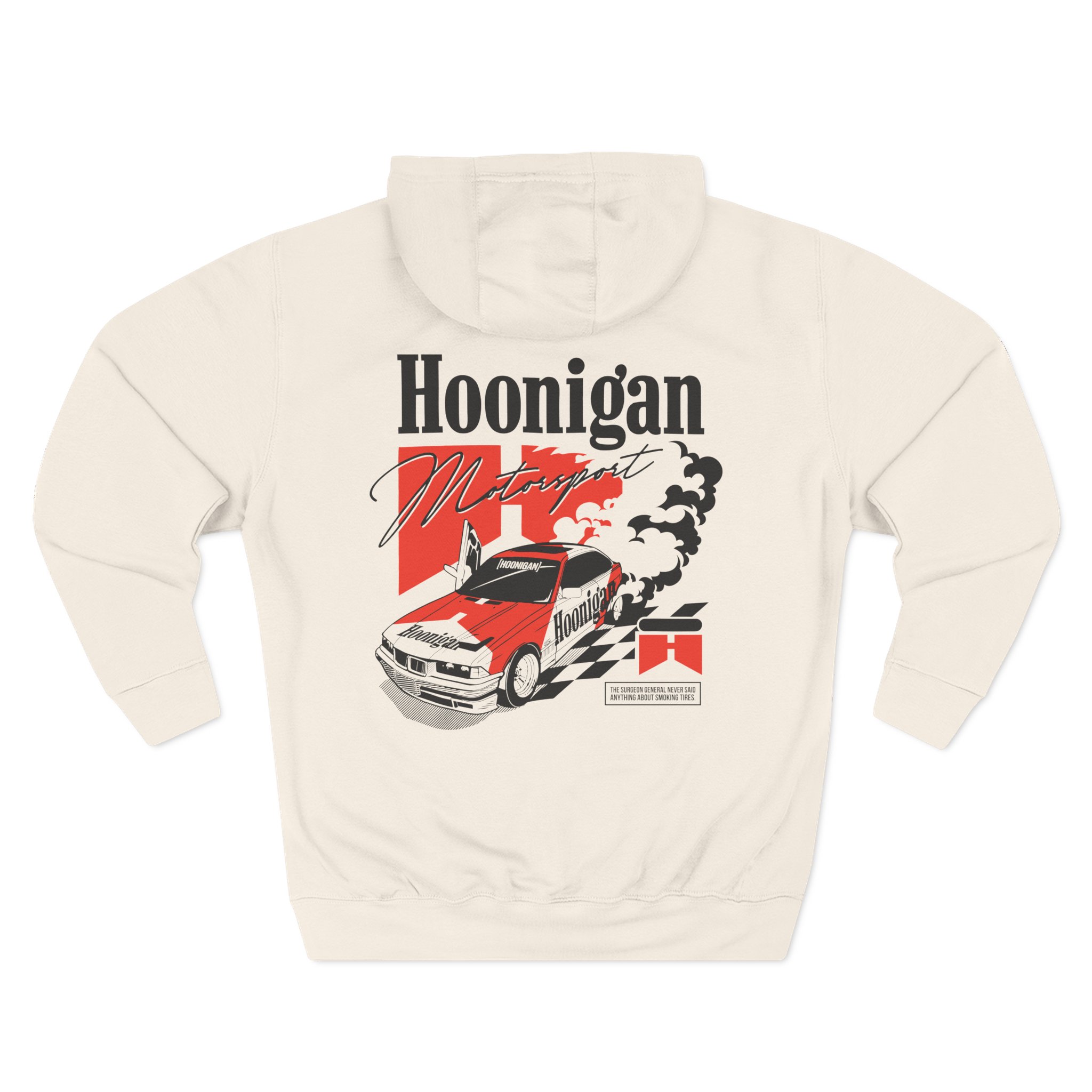 Ken Block Hoonigan Burnout Team Three-Panel Fleece Hoodie