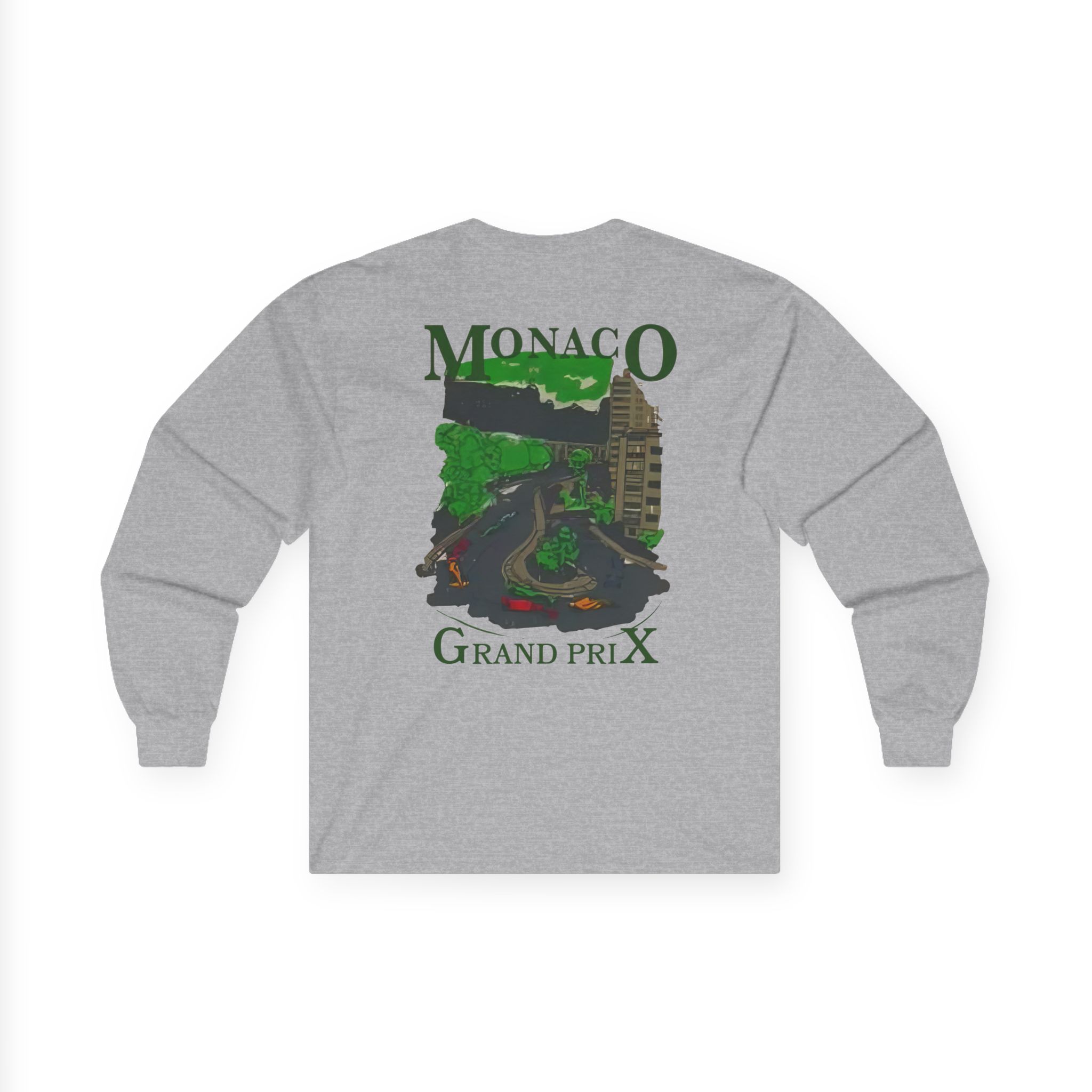 BB Monaco Turn 6 Unisex Ultra Cotton Long Sleeve Tee