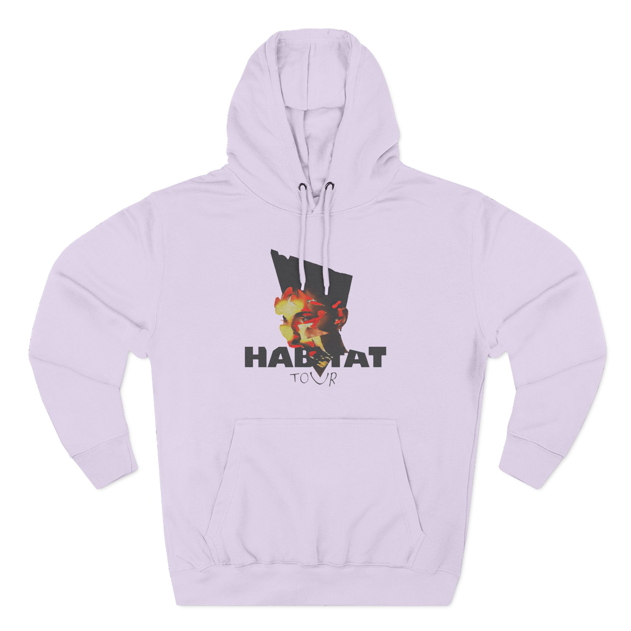 Nayt Three-Panel Fleece Hoodie