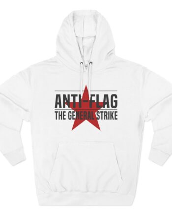 Anti Flag the General Strike Three-Panel Fleece Hoodie