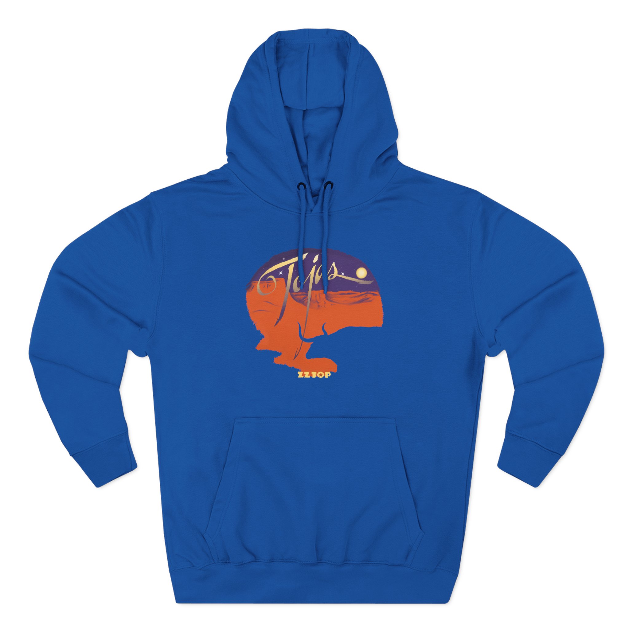 ZZ Top Tejas Three-Panel Fleece Hoodie