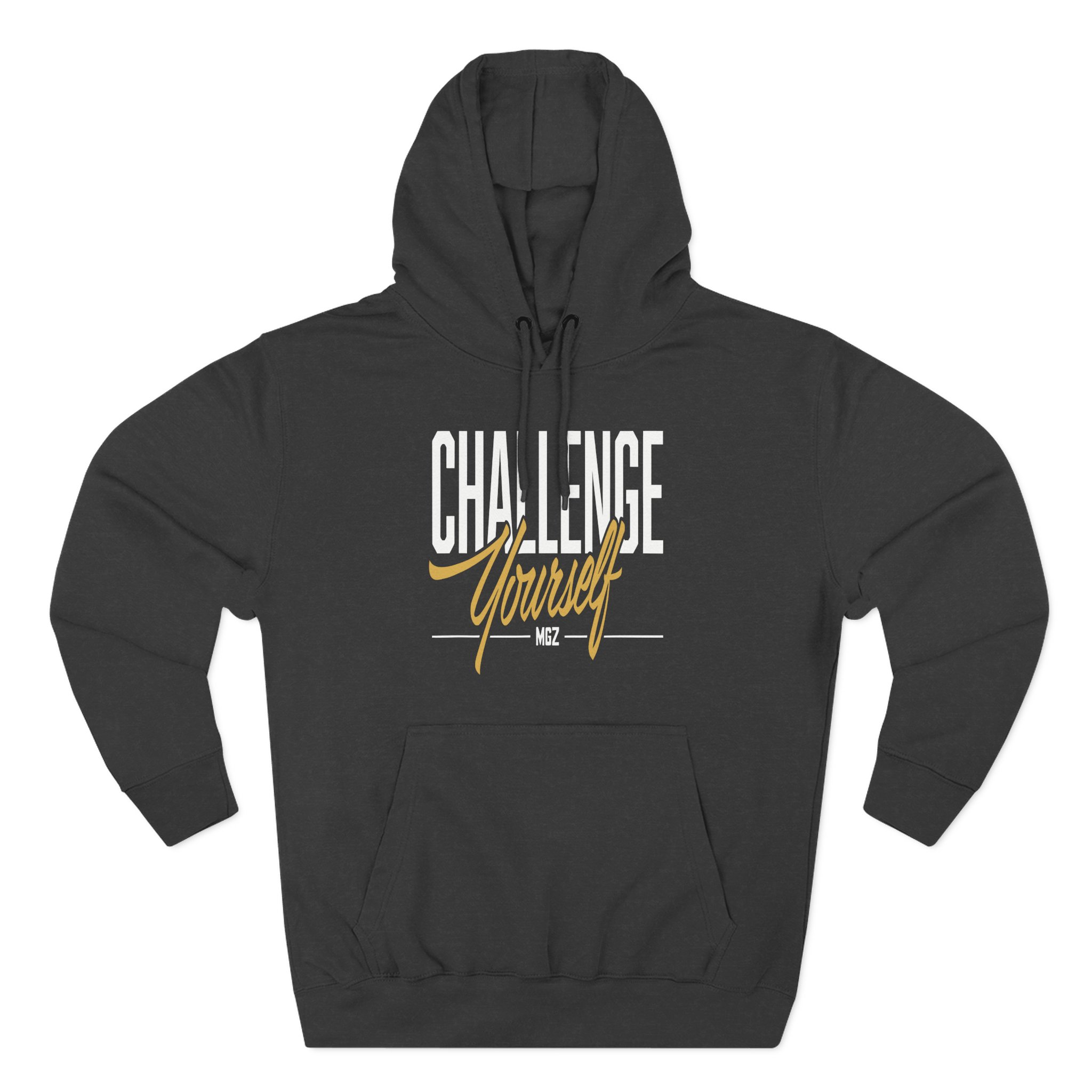 Morgz Mgz Challenge Yourself Three-Panel Fleece Hoodie