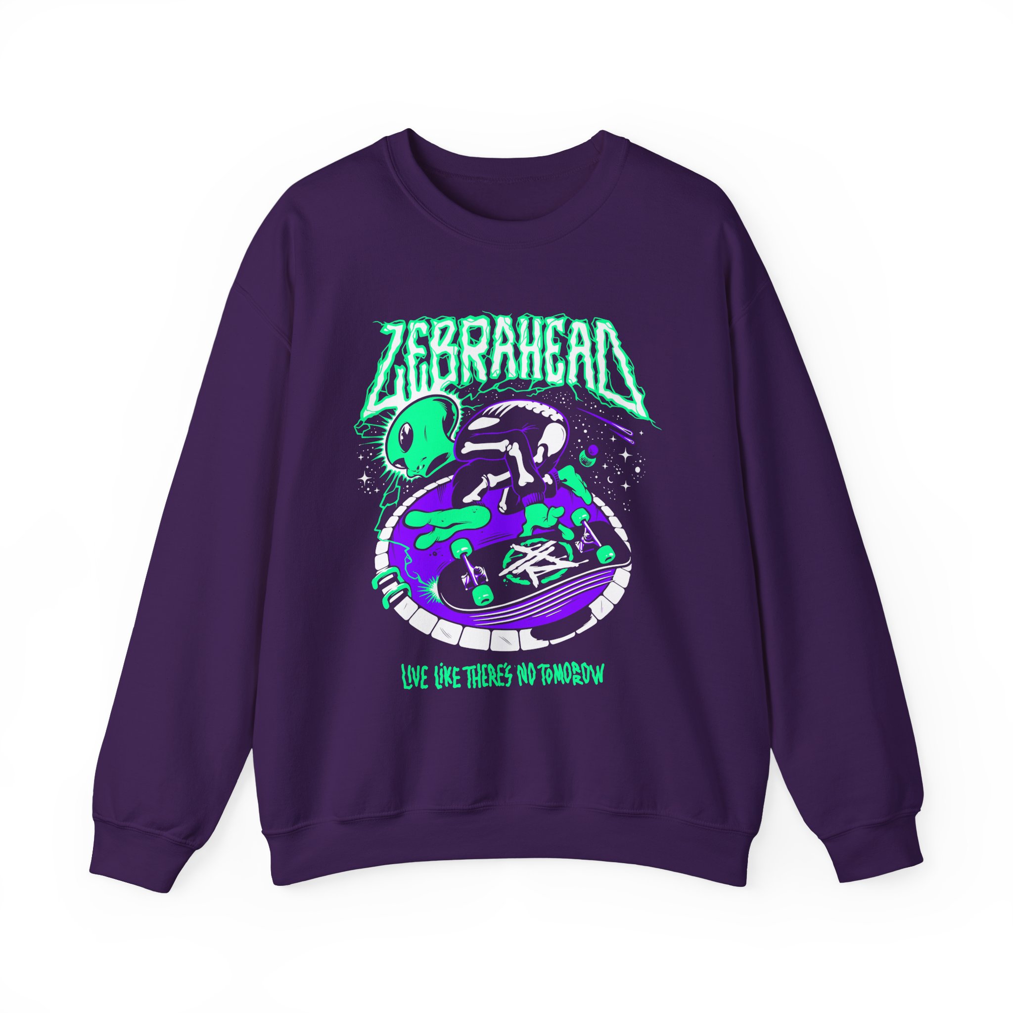 Zebrahead Unisex Heavy Blendâ„¢ Crewneck Sweatshirt