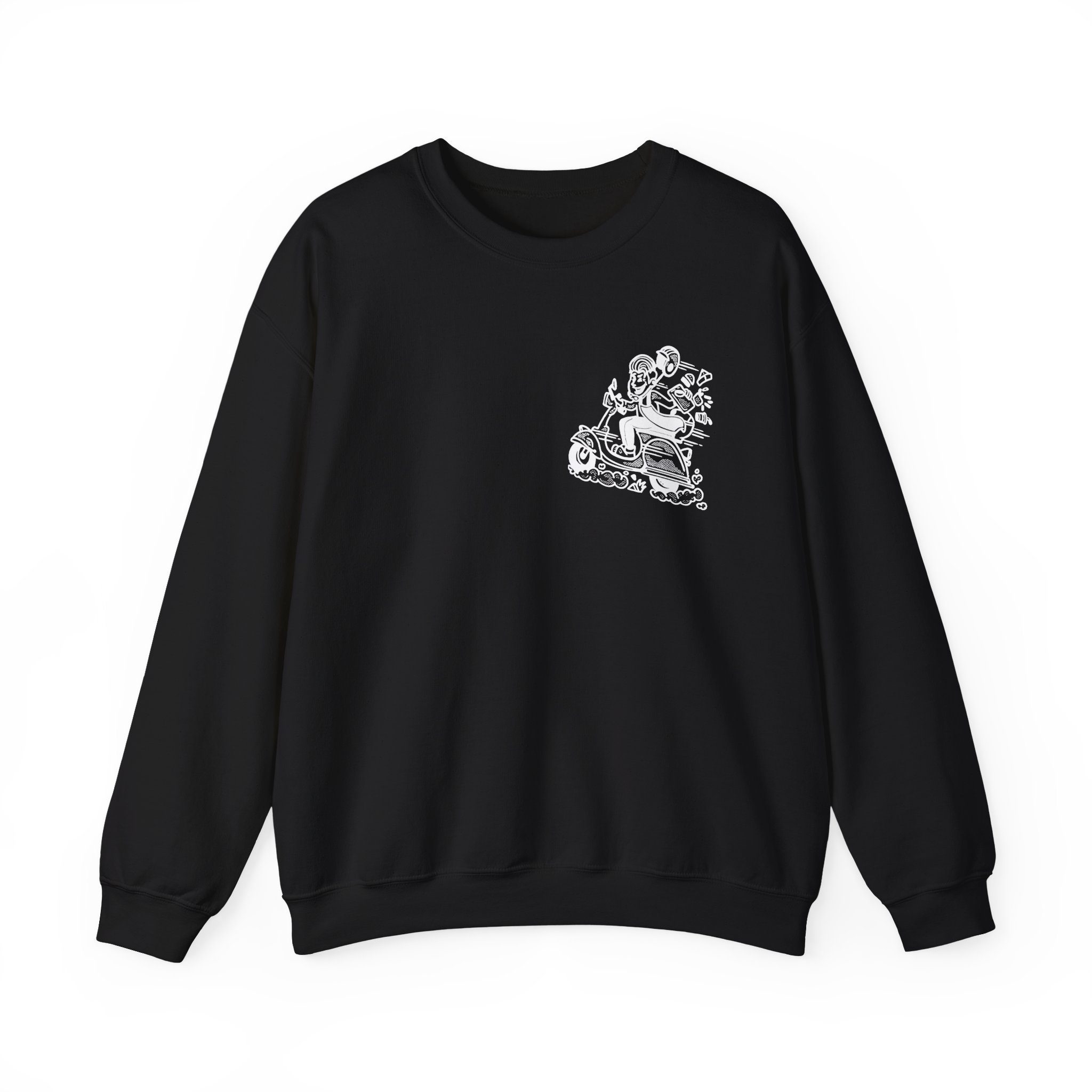 Ludwig's Mogul Munchies Unisex Heavy Blendâ„¢ Crewneck Sweatshirt
