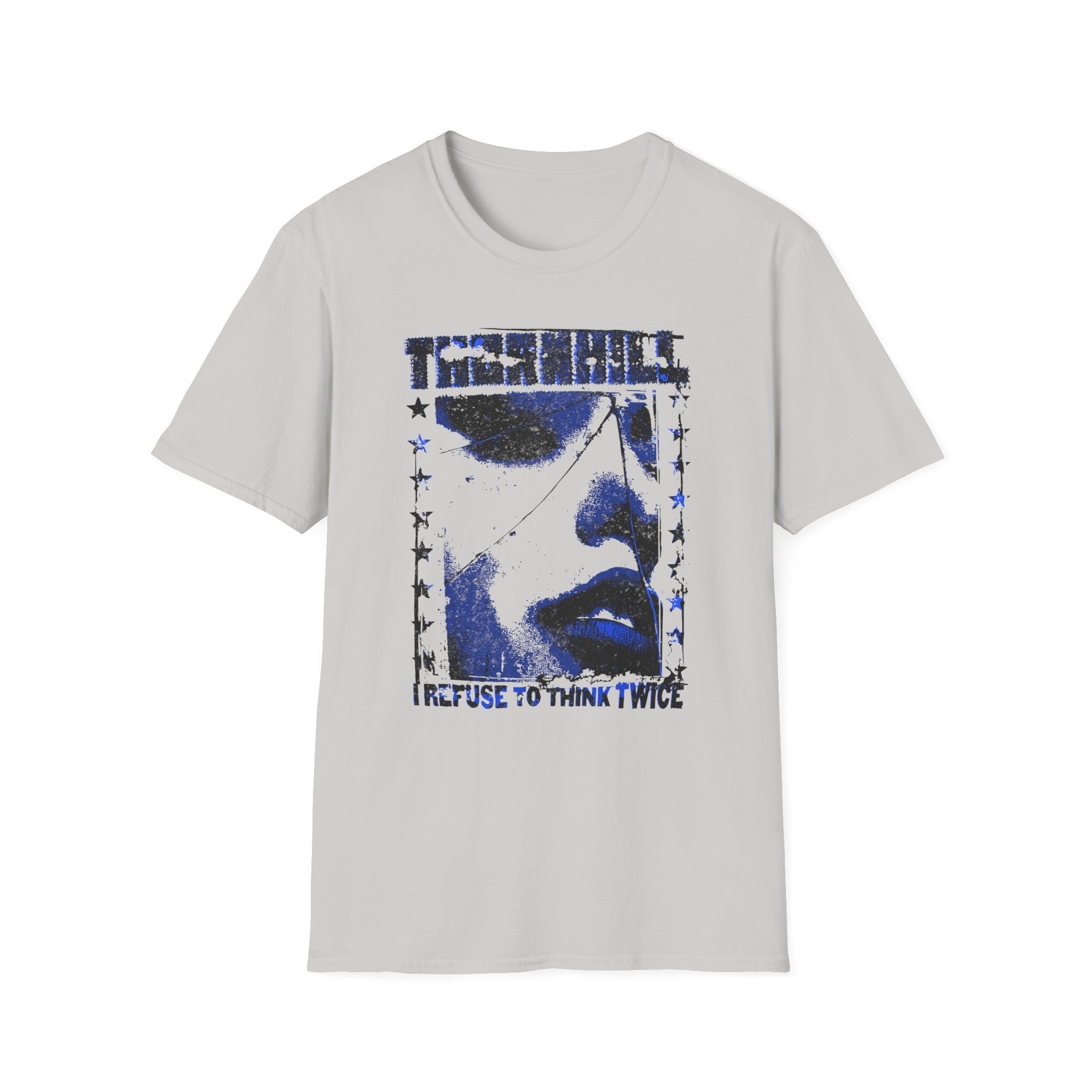 Thornhill Think Twice Sand Unisex Softstyle T-Shirt