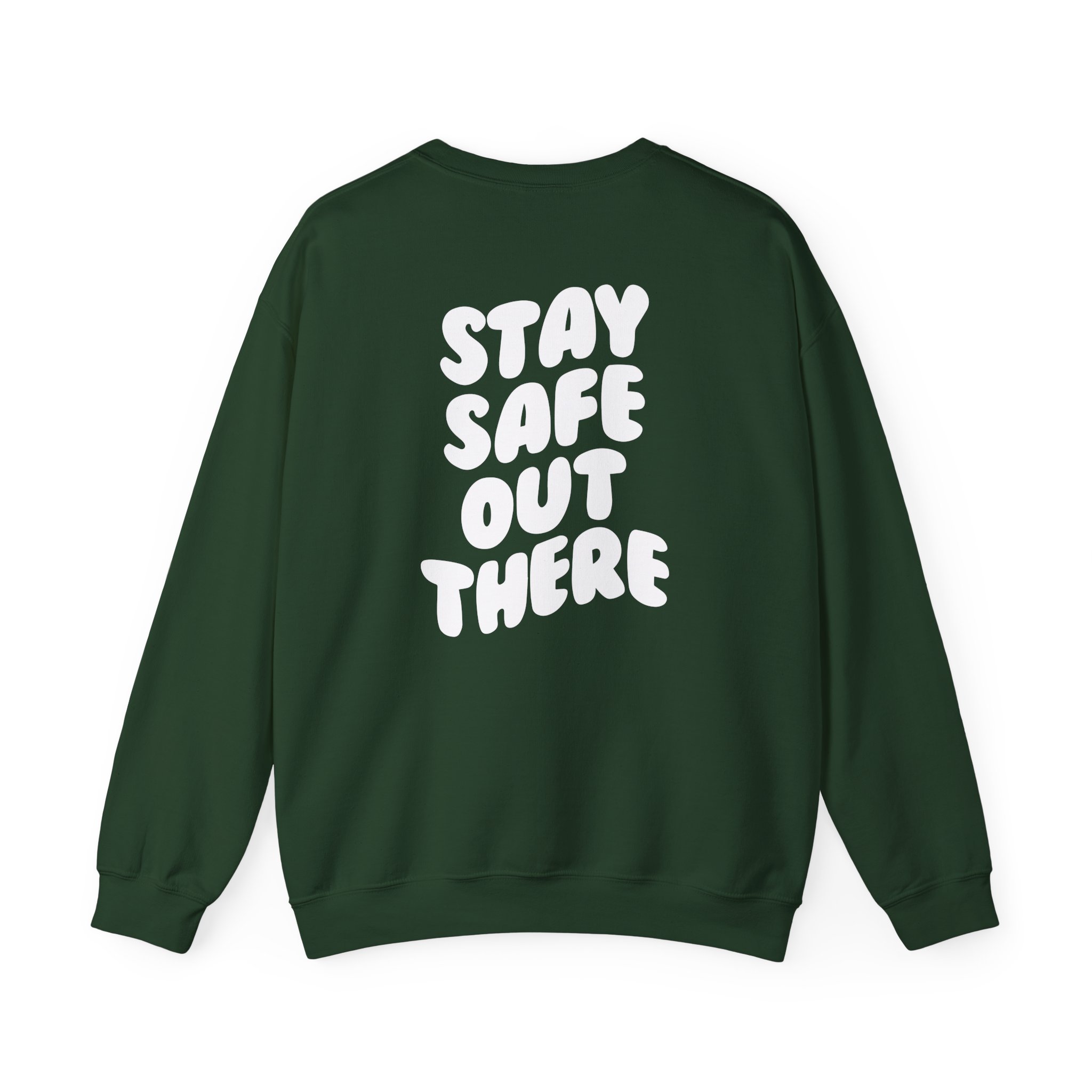 Kendall Rae Stay Safe Out There Unisex Heavy Blendâ„¢ Crewneck Sweatshirt