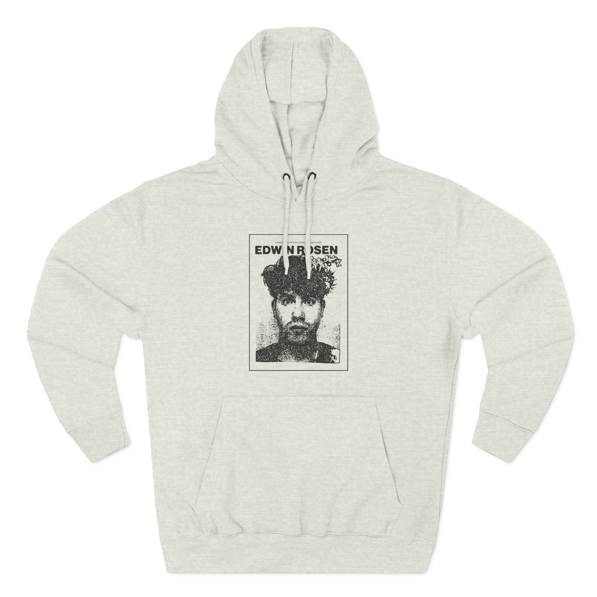 Edwin Rosen Man Three-Panel Fleece Hoodie