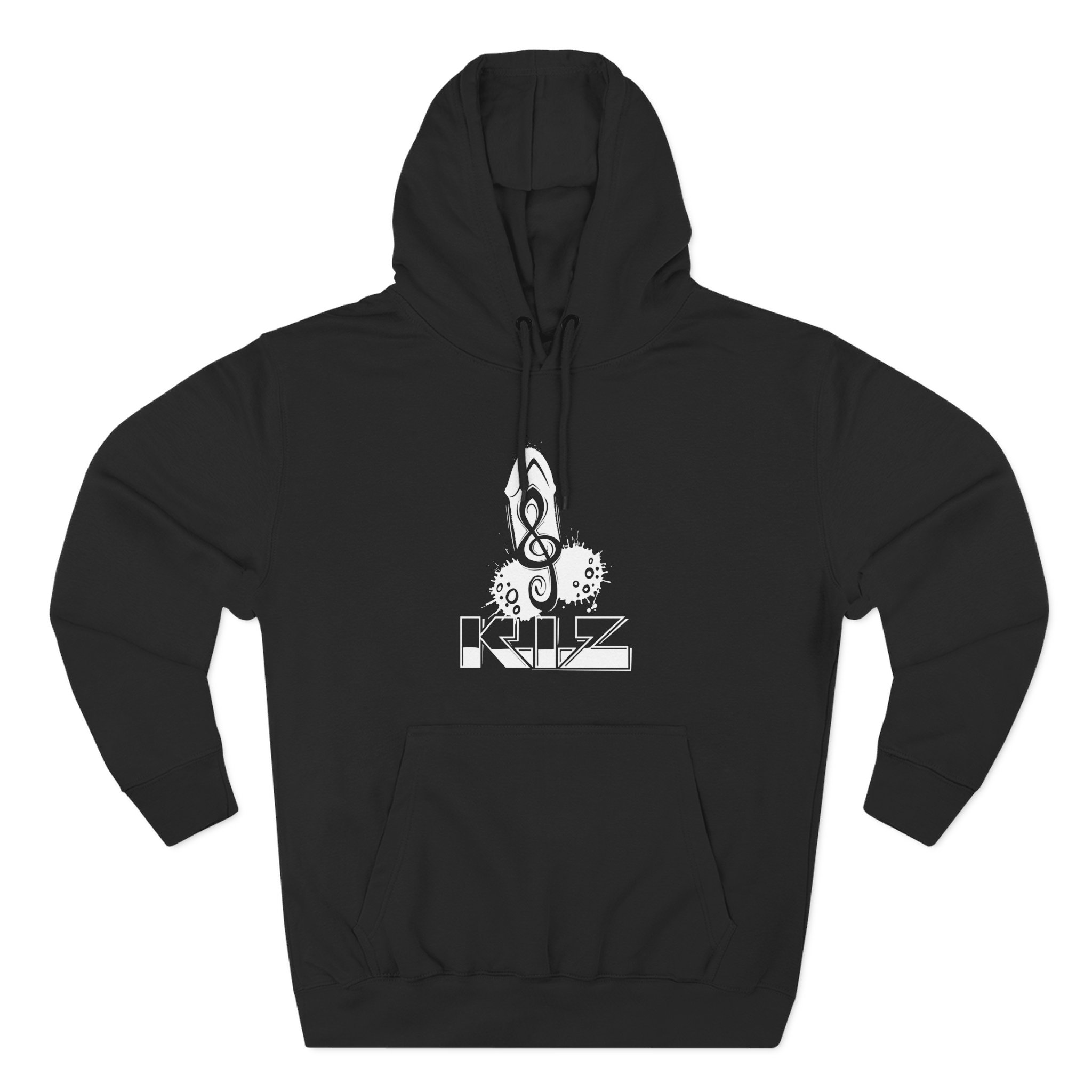 Kiz Puller Three-Panel Fleece Hoodie