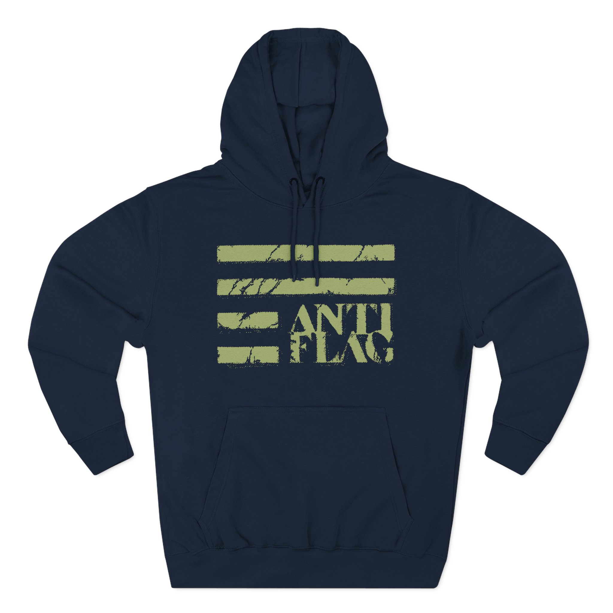 Anti Flag Lies They Tell Our Children Three-Panel Fleece Hoodie
