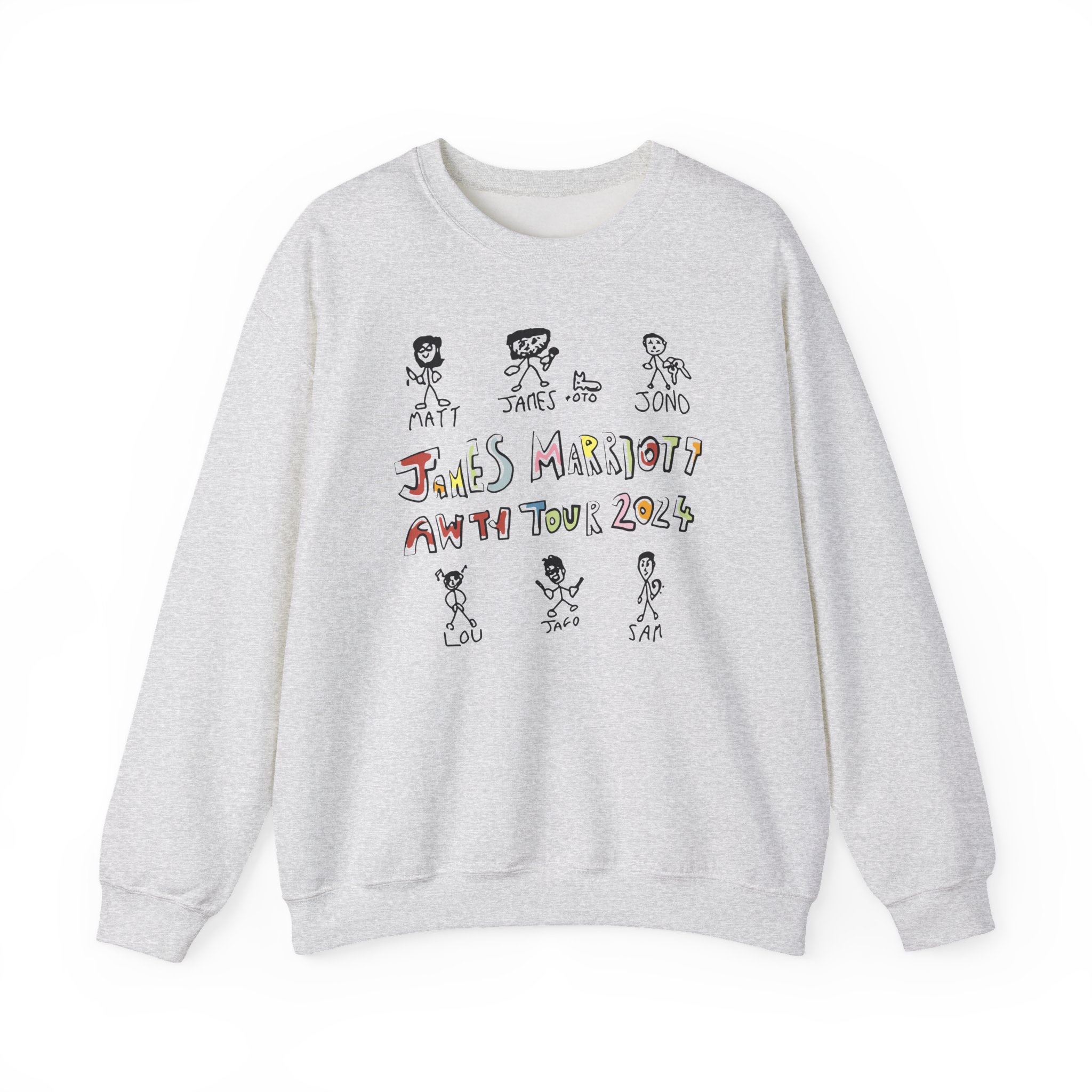 2024 James Marriott Unisex Heavy Blendâ„¢ Crewneck Sweatshirt
