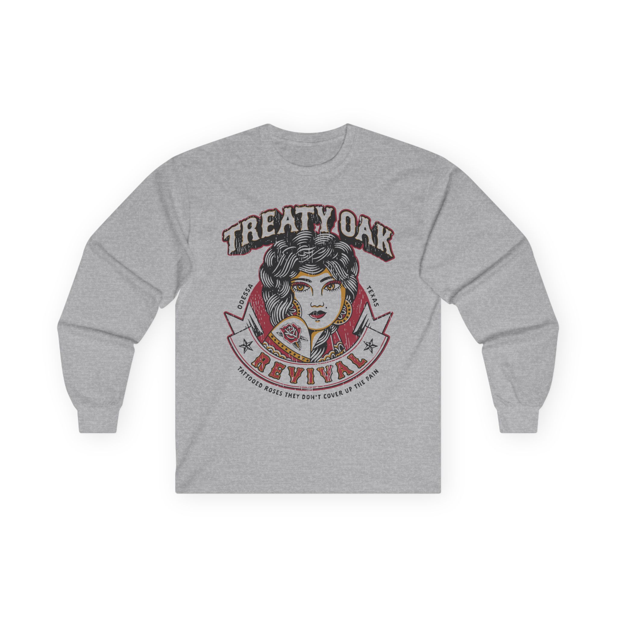 Treaty Oak Revival Rose Unisex Ultra Cotton Long Sleeve Tee