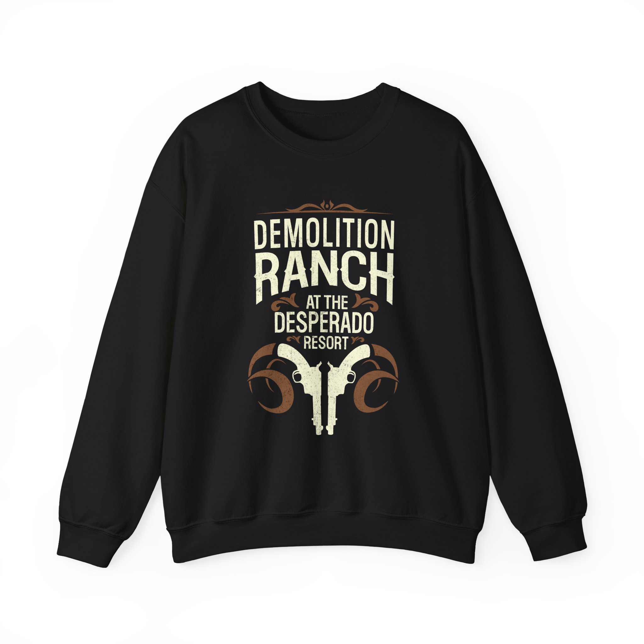 Demolition Ranch at the Desperado Resort Unisex Heavy Blendâ„¢ Crewneck Sweatshirt