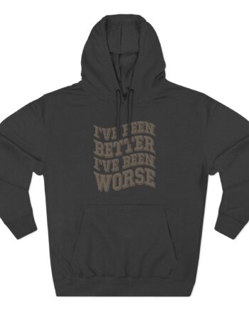 Clint Black I've Been Better Three-Panel Fleece Hoodie