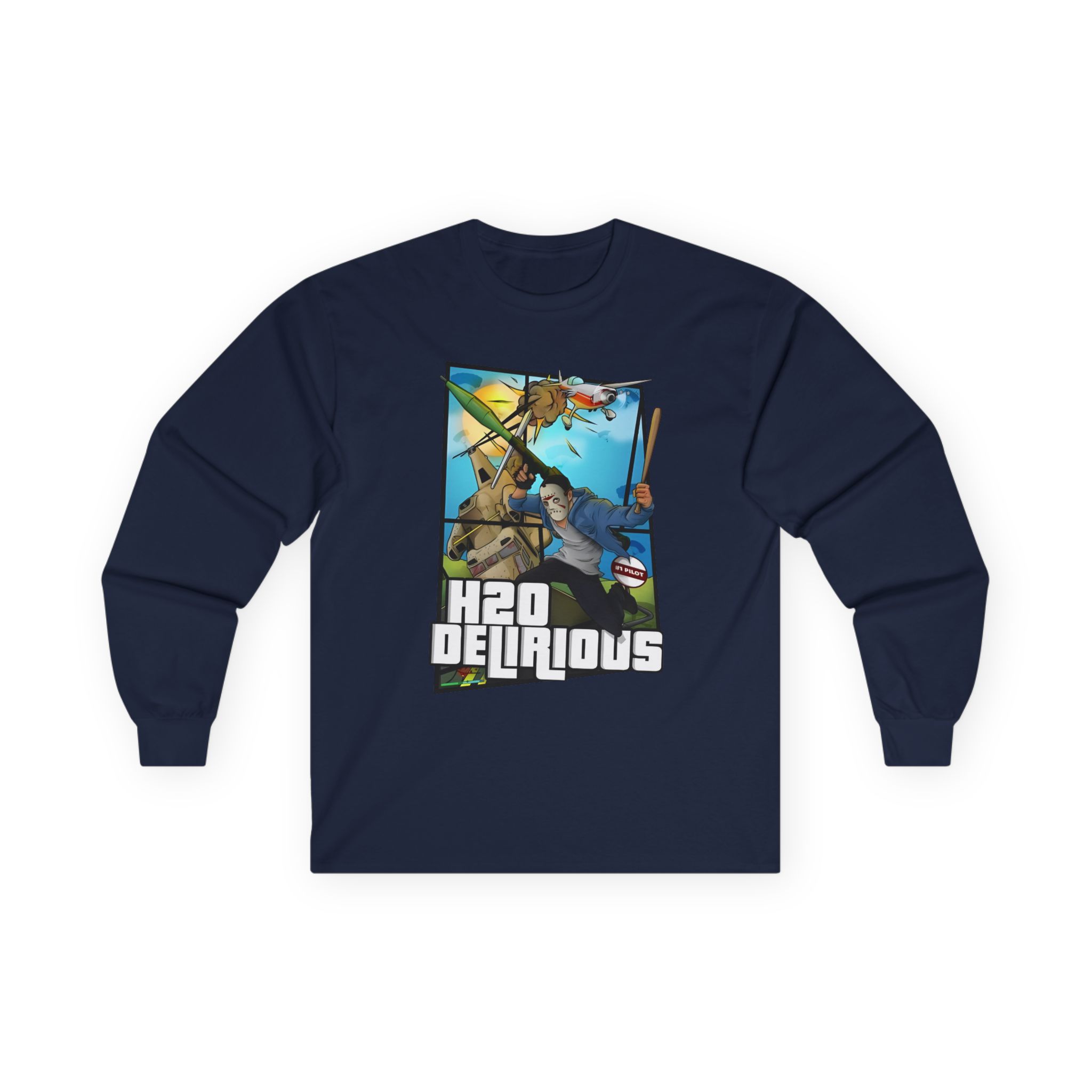 H2odelirious Unisex Ultra Cotton Long Sleeve Tee