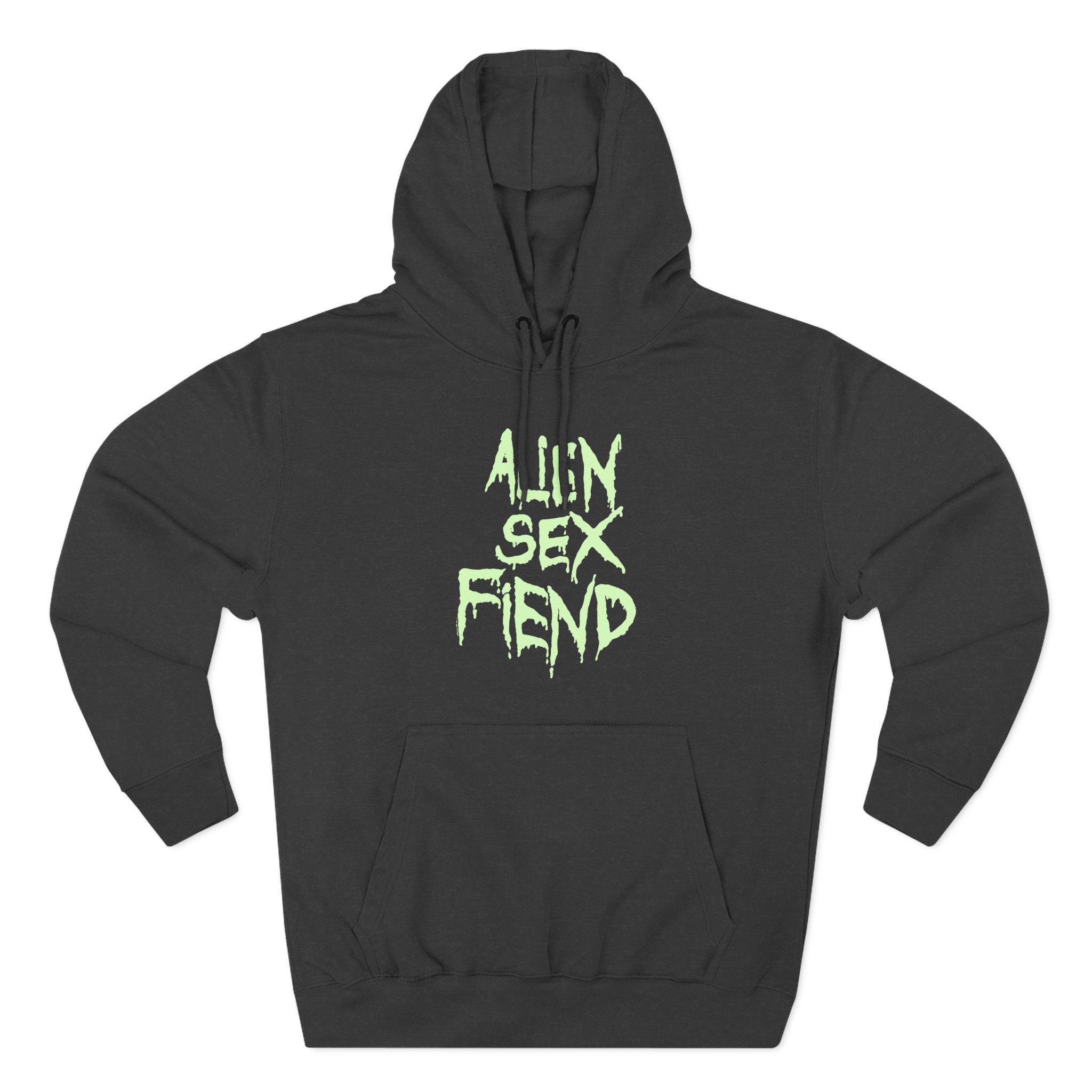 Alien Sex Fiend Glow in the Dark Three-Panel Fleece Hoodie