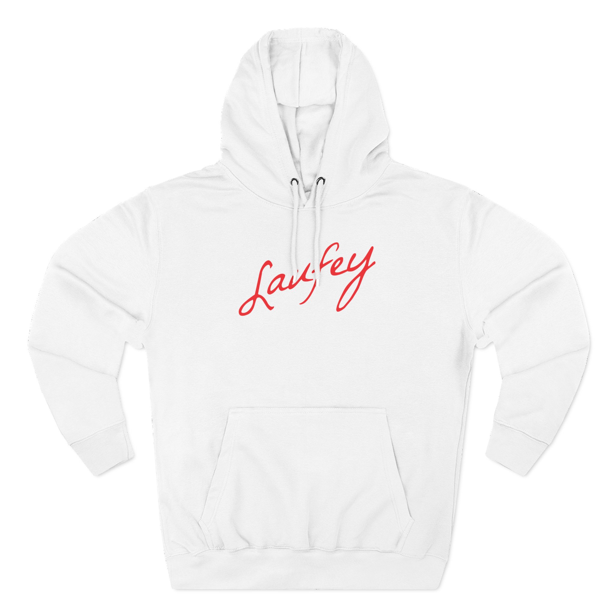 Laufey Embroidered Signature Three-Panel Fleece Hoodie