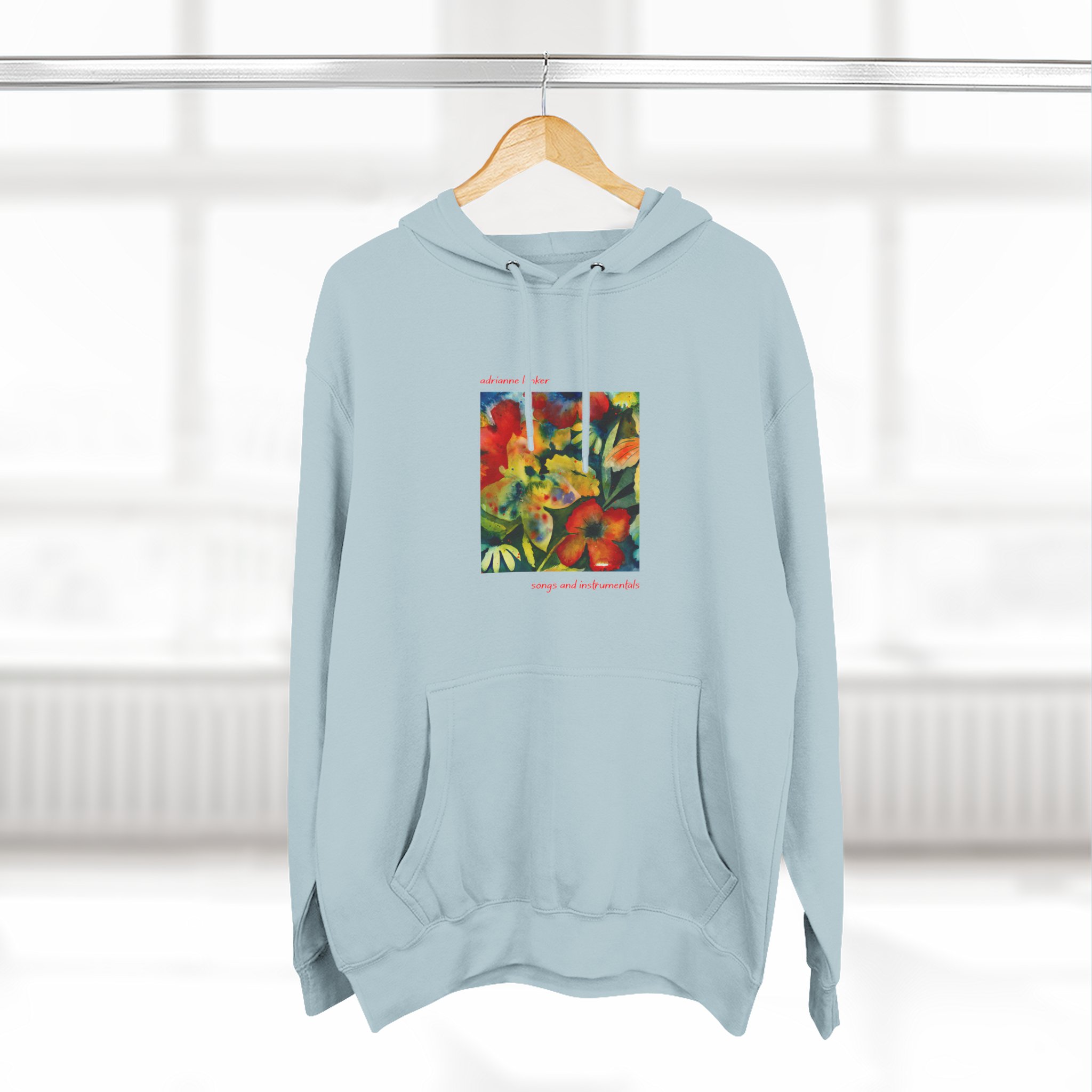 Adrianne Lenker Songs and Instrumentals Three-panel Fleece Hoodie