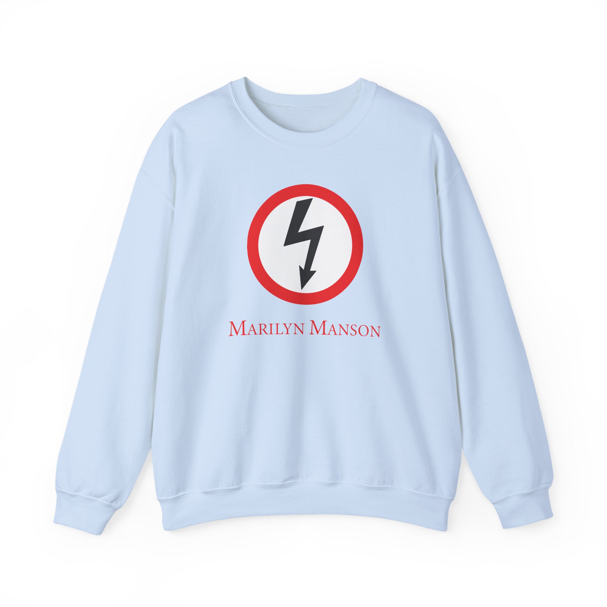 Marilyn Manson Unisex Heavy Blendâ„¢ Crewneck Sweatshirt