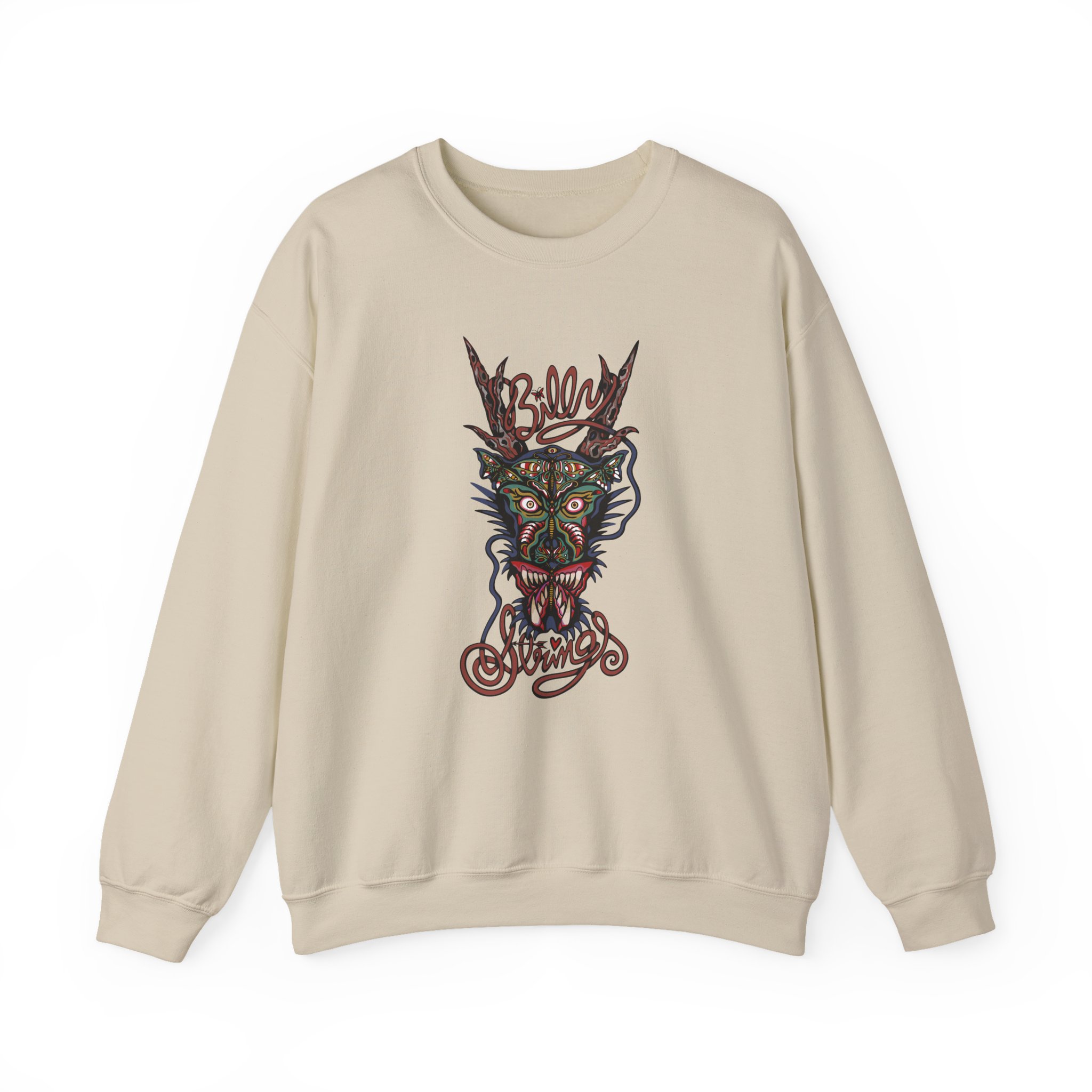 Billy Strings Butterfly Dragon Unisex Heavy Blendâ„¢ Crewneck Sweatshirt