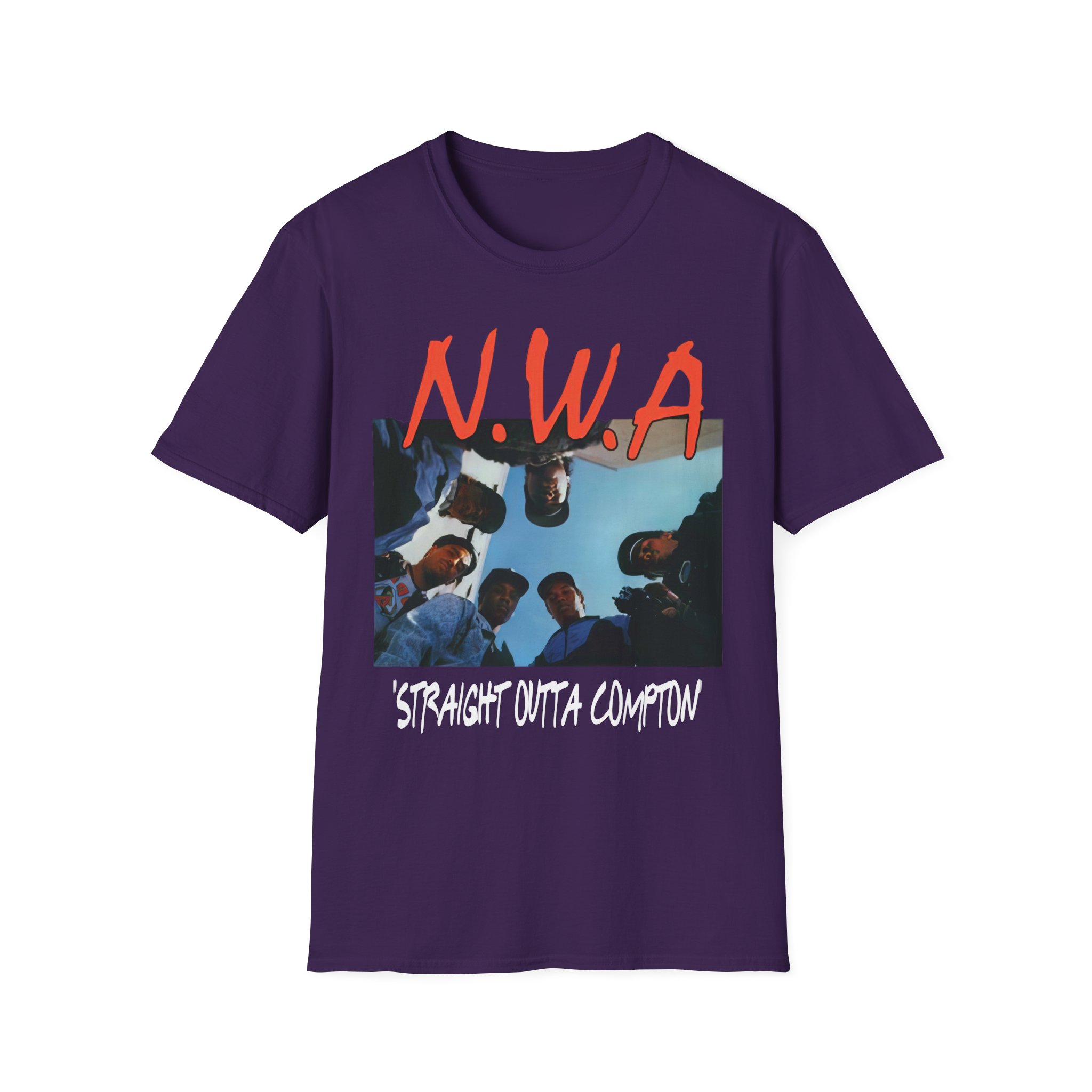 NWA Straight Outta Compton Unisex Softstyle T-Shirt