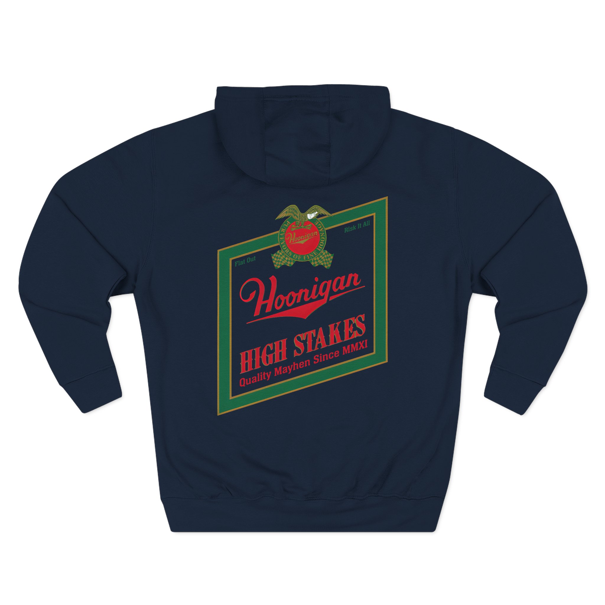 Ken Block Hoonigan High Stakes Three-Panel Fleece Hoodie