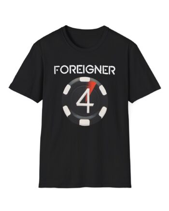 Foreigner 4 Poker Chip Unisex Softstyle T-Shirt