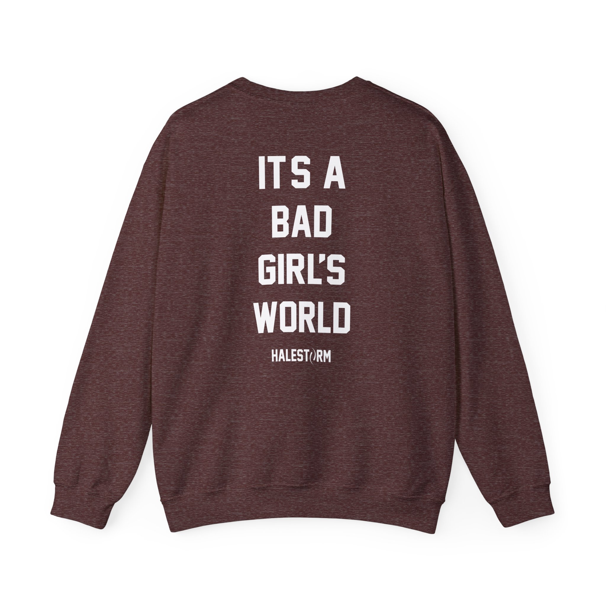 Halestorm It's a Bad Girl's World Unisex Heavy Blendâ„¢ Crewneck Sweatshirt