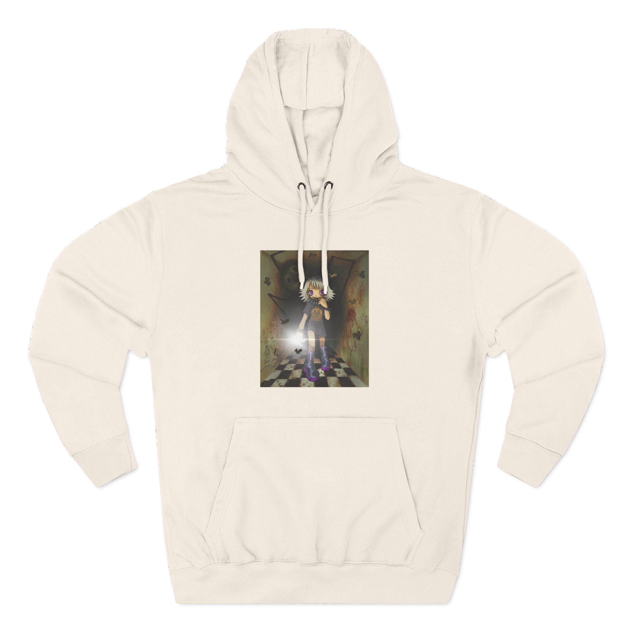 Izzzyzzz Three-Panel Fleece Hoodie